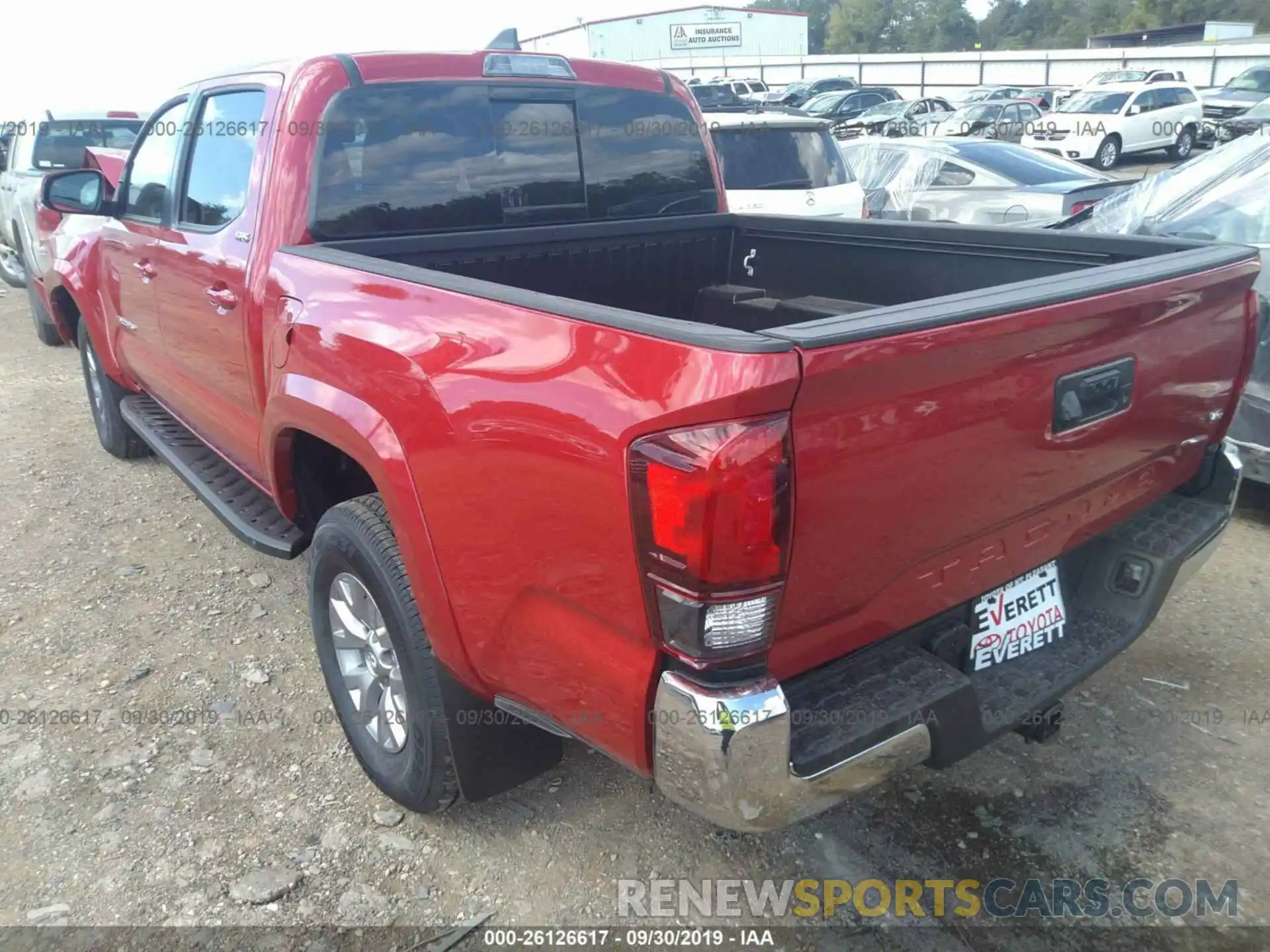 3 Photograph of a damaged car 5TFAZ5CN2KX086291 TOYOTA TACOMA 2019