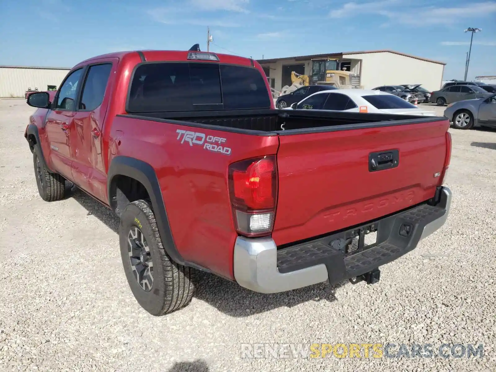 3 Photograph of a damaged car 5TFAZ5CN3KX074148 TOYOTA TACOMA 2019