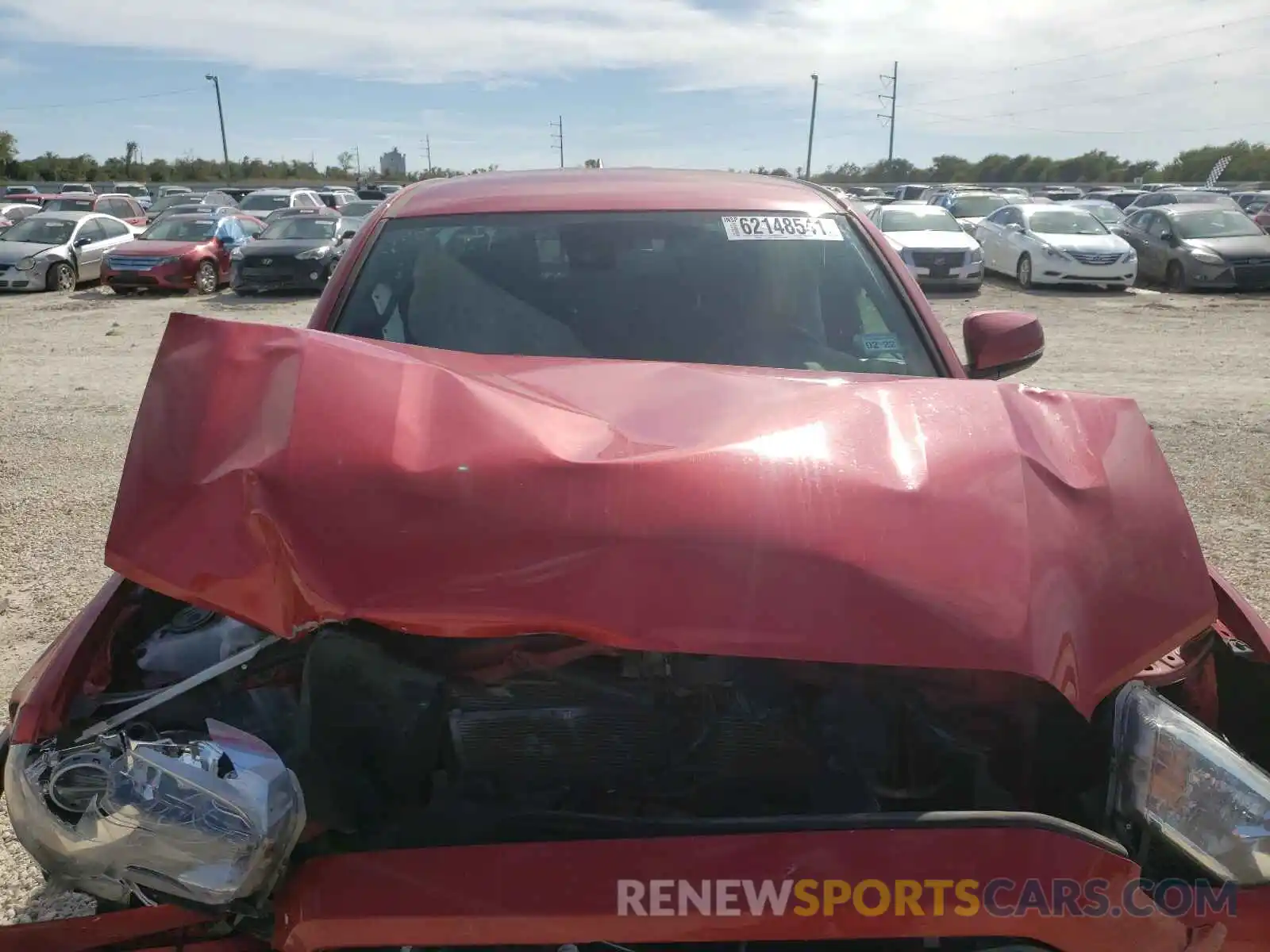 7 Photograph of a damaged car 5TFAZ5CN3KX074148 TOYOTA TACOMA 2019