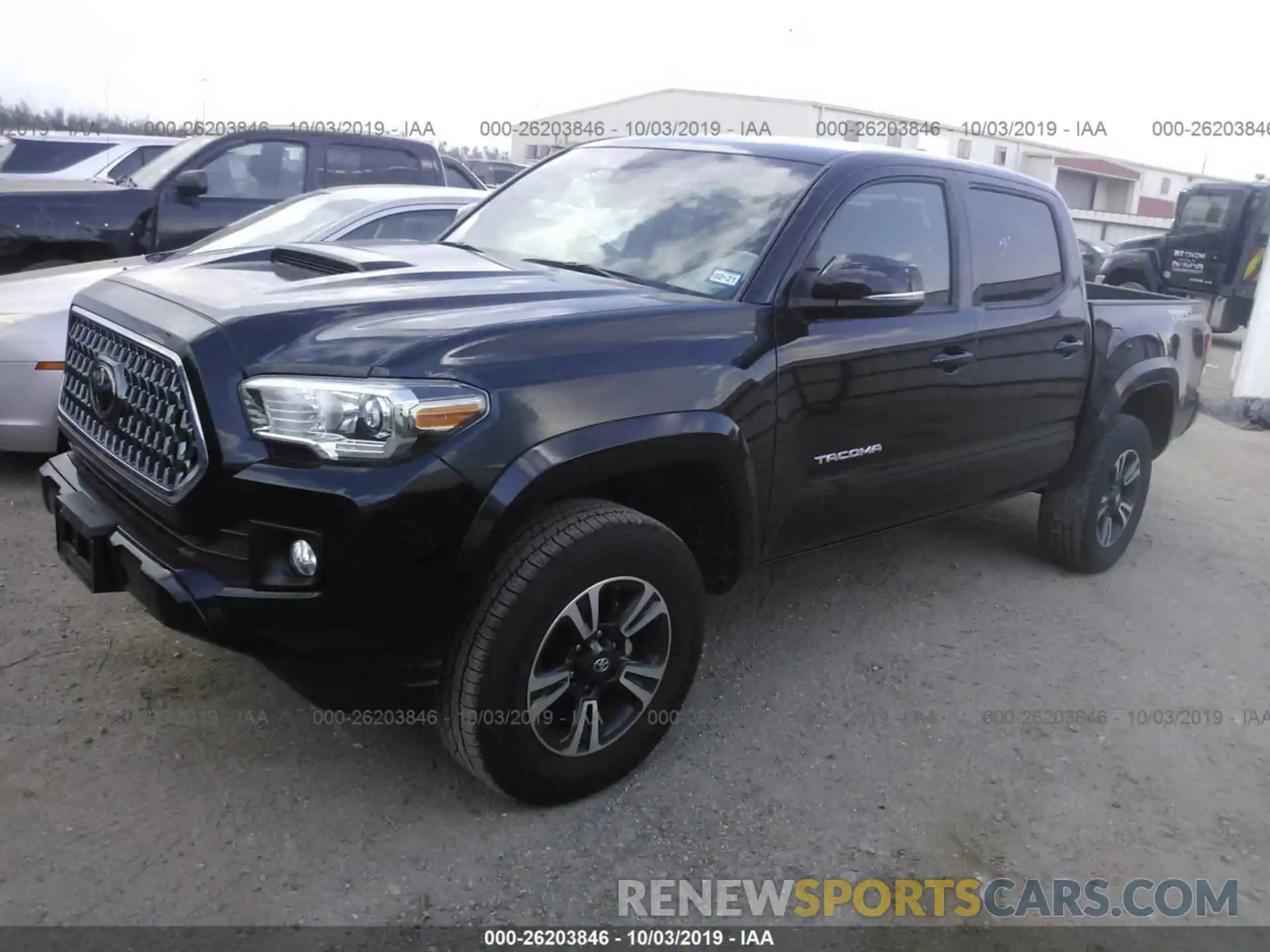 2 Фотография поврежденного автомобиля 5TFAZ5CN3KX077776 TOYOTA TACOMA 2019