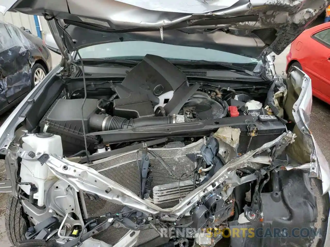 7 Photograph of a damaged car 5TFAZ5CN3KX087319 TOYOTA TACOMA 2019