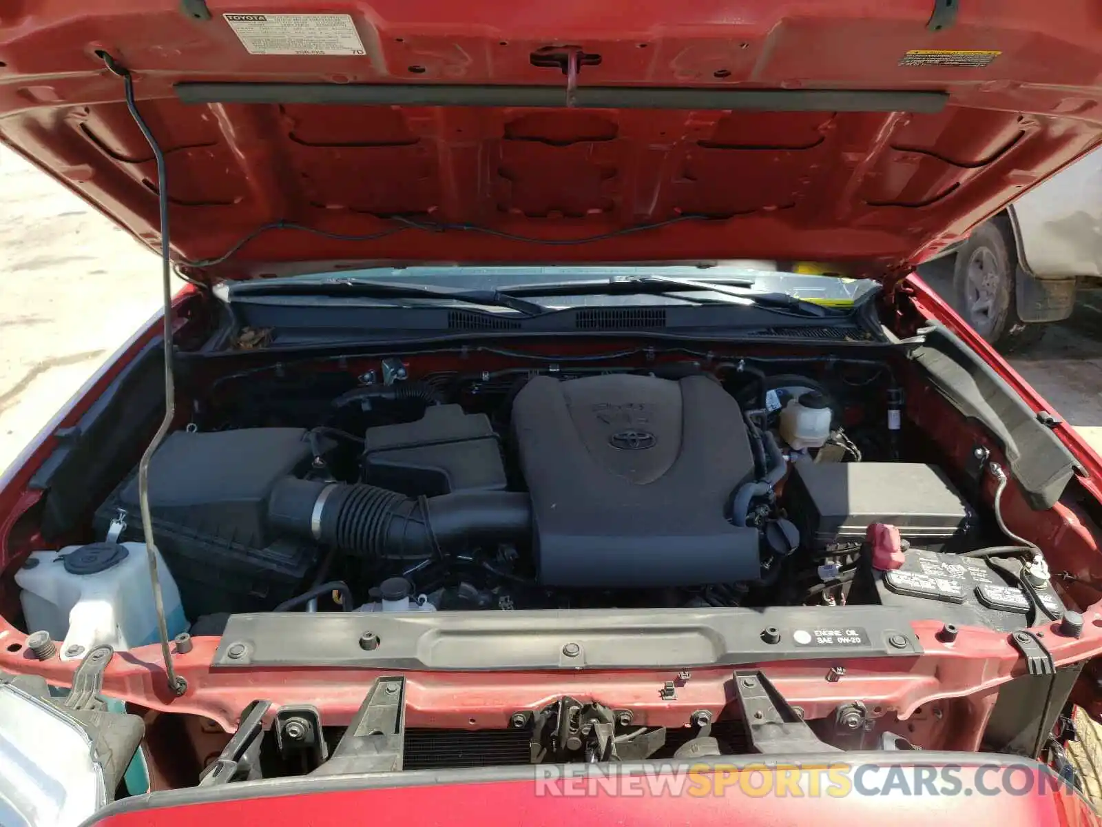 7 Photograph of a damaged car 5TFAZ5CN5KX077570 TOYOTA TACOMA 2019