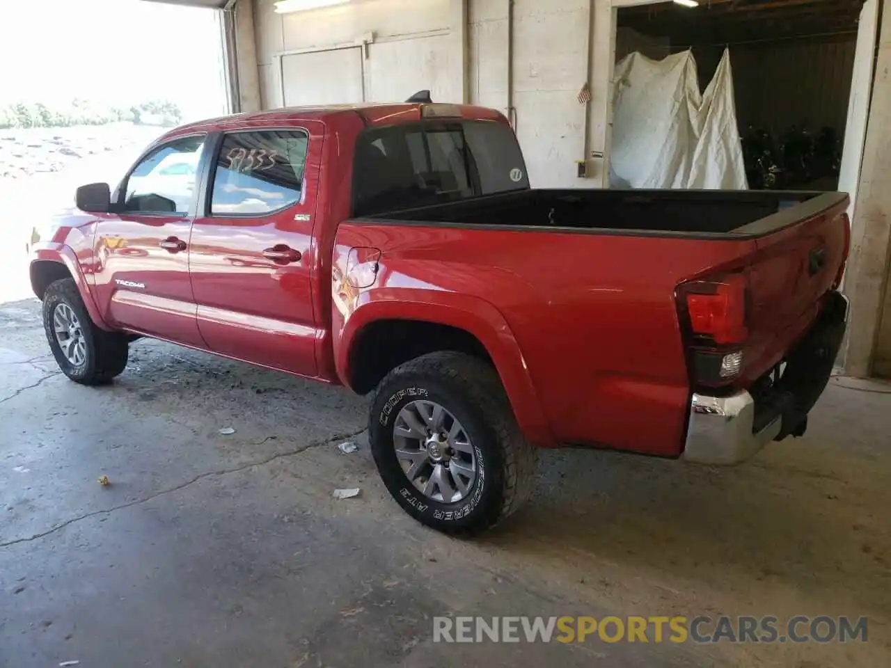 3 Photograph of a damaged car 5TFAZ5CN5KX078606 TOYOTA TACOMA 2019