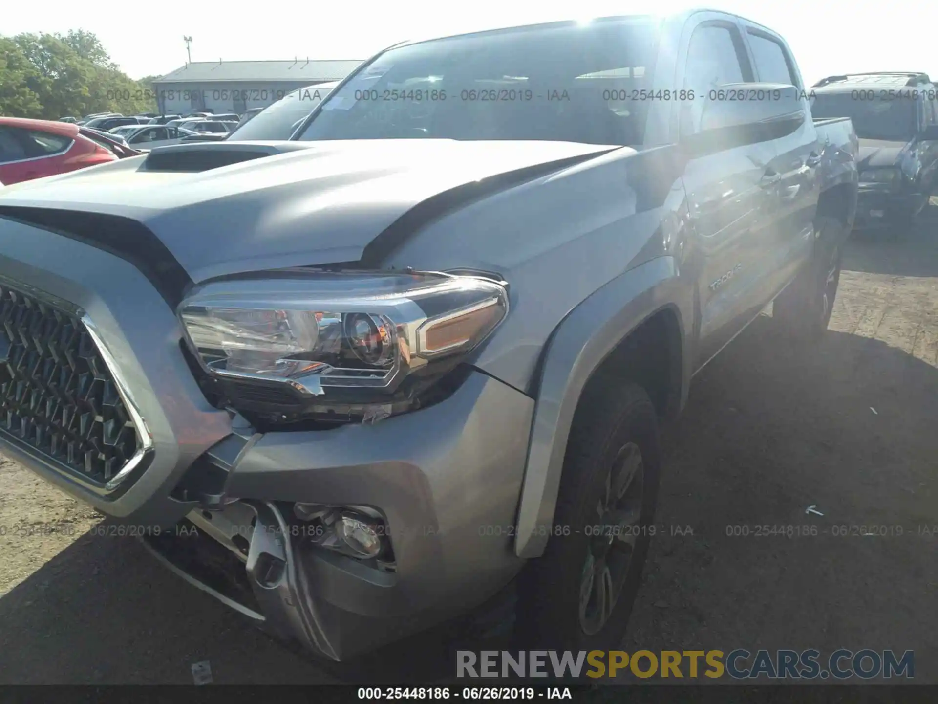 6 Photograph of a damaged car 5TFAZ5CN5KX080288 TOYOTA TACOMA 2019