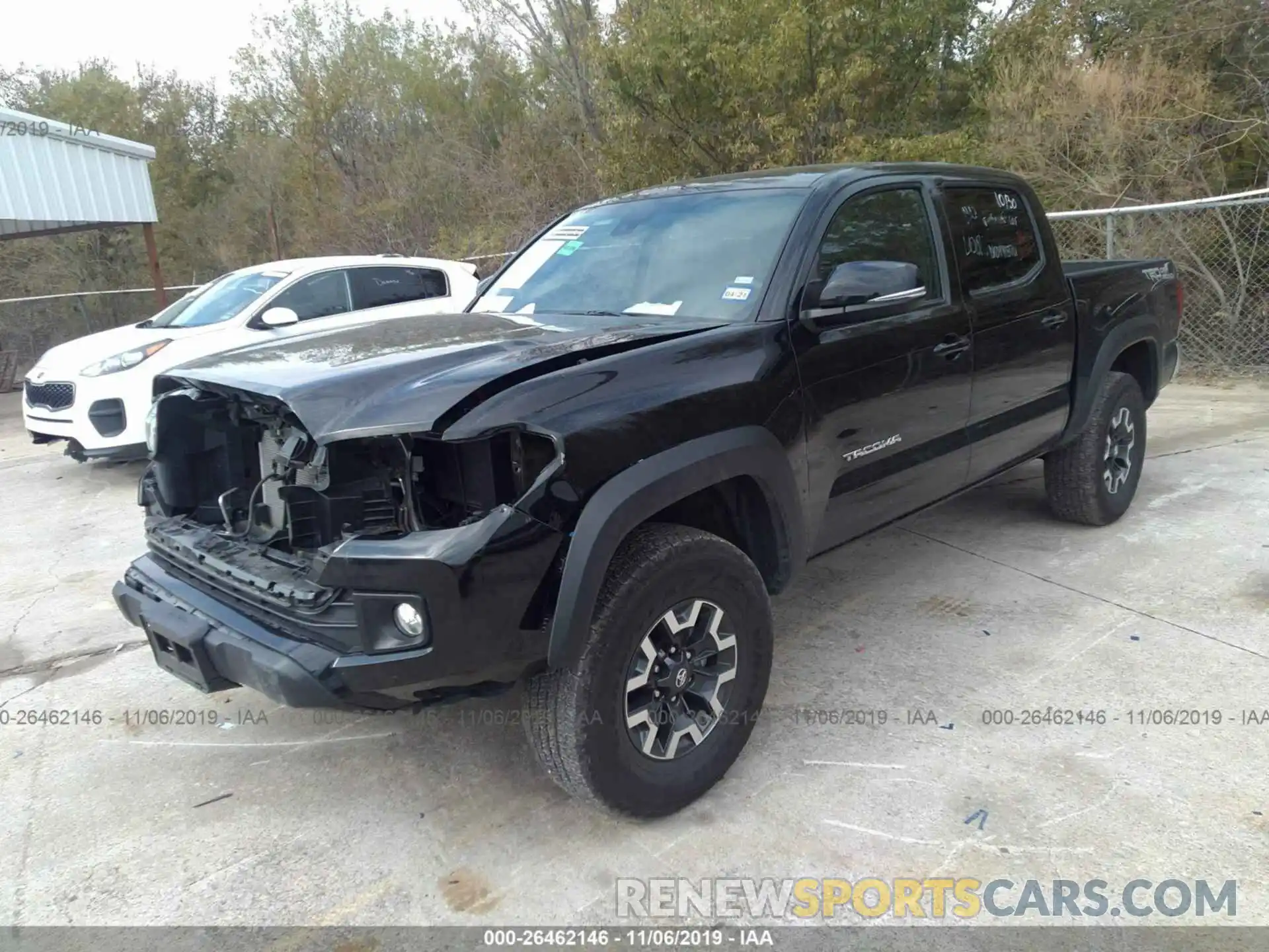 2 Photograph of a damaged car 5TFAZ5CN5KX082980 TOYOTA TACOMA 2019