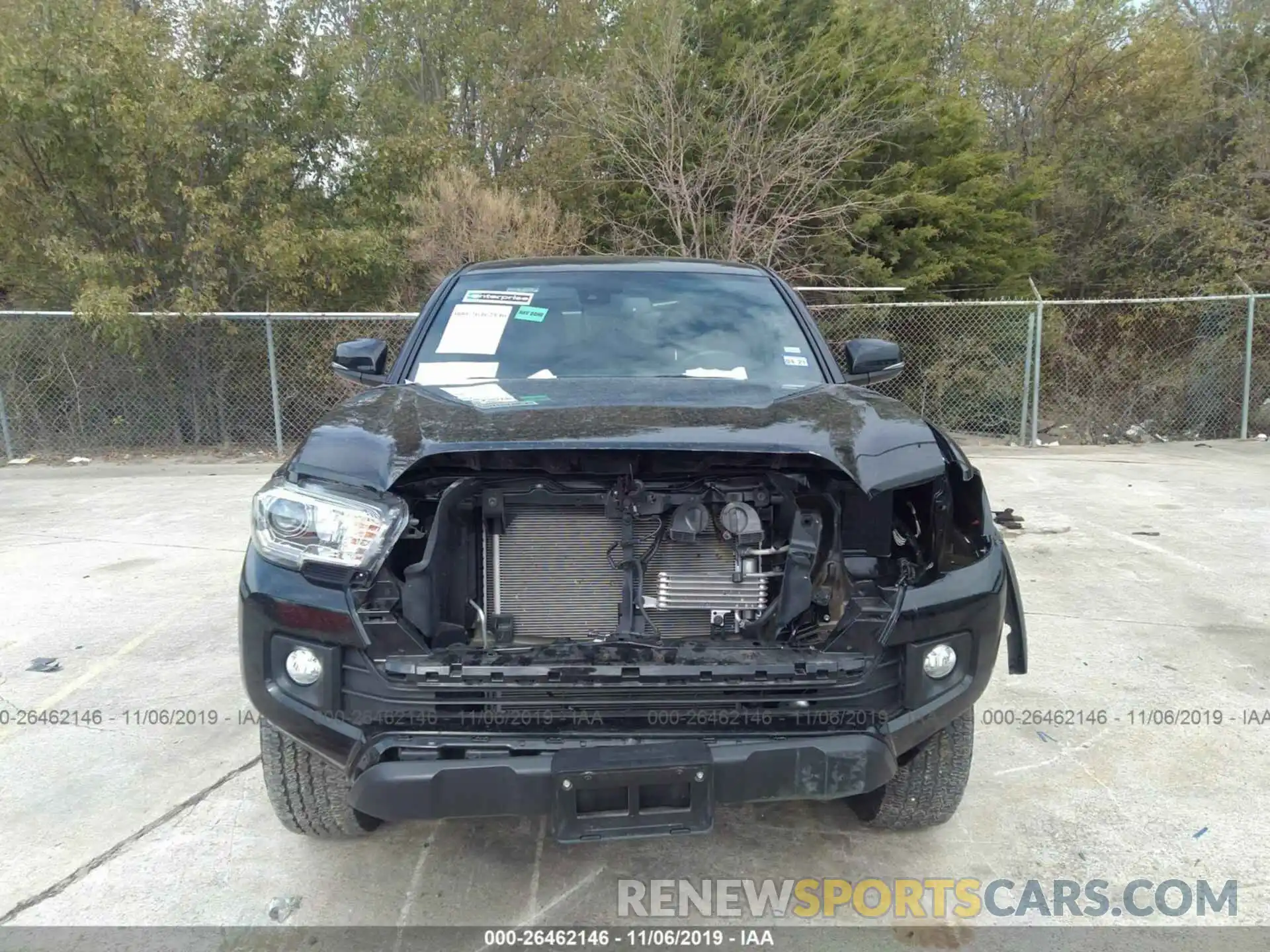 6 Photograph of a damaged car 5TFAZ5CN5KX082980 TOYOTA TACOMA 2019