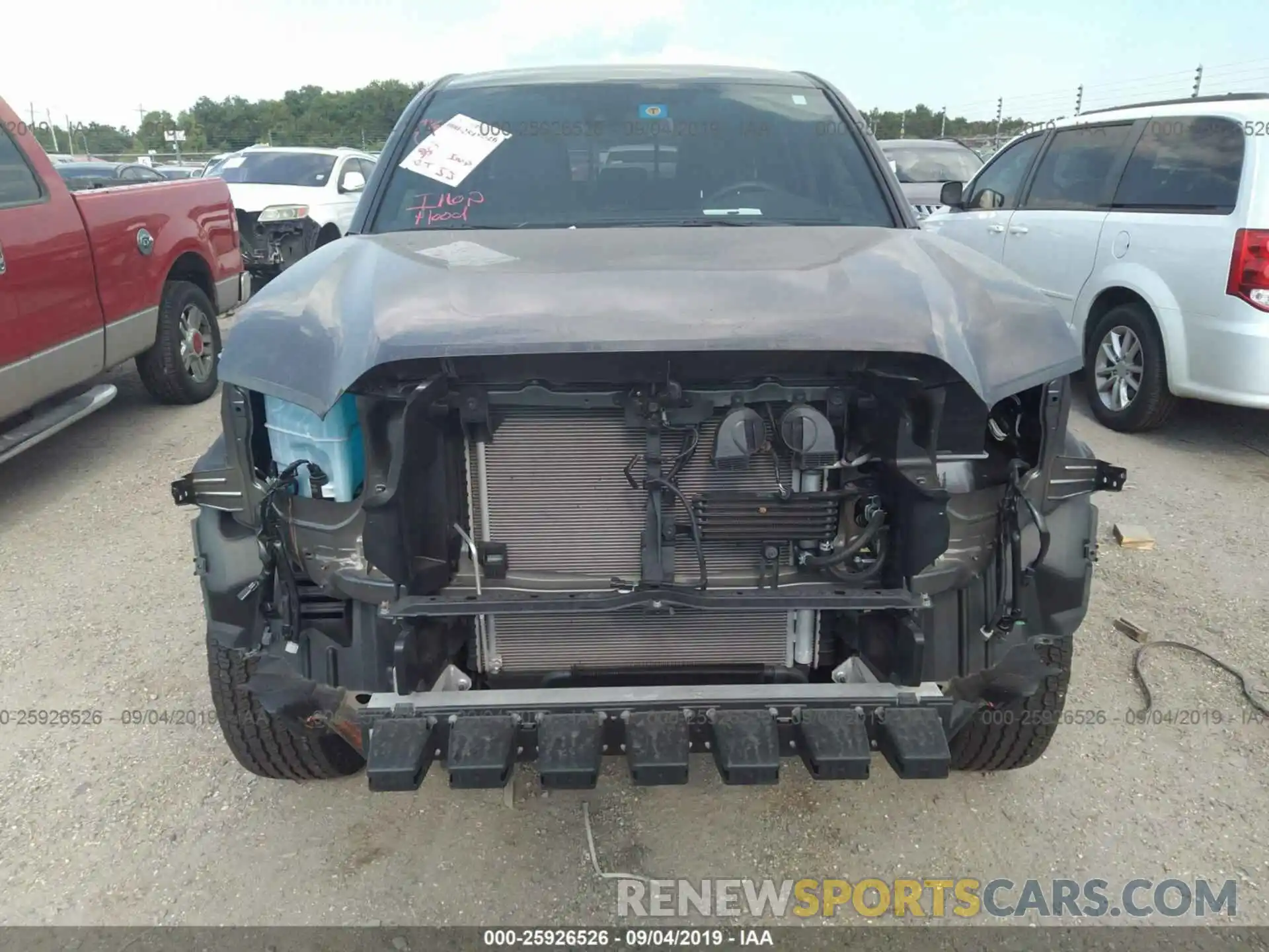 6 Photograph of a damaged car 5TFAZ5CN6KX077853 TOYOTA TACOMA 2019