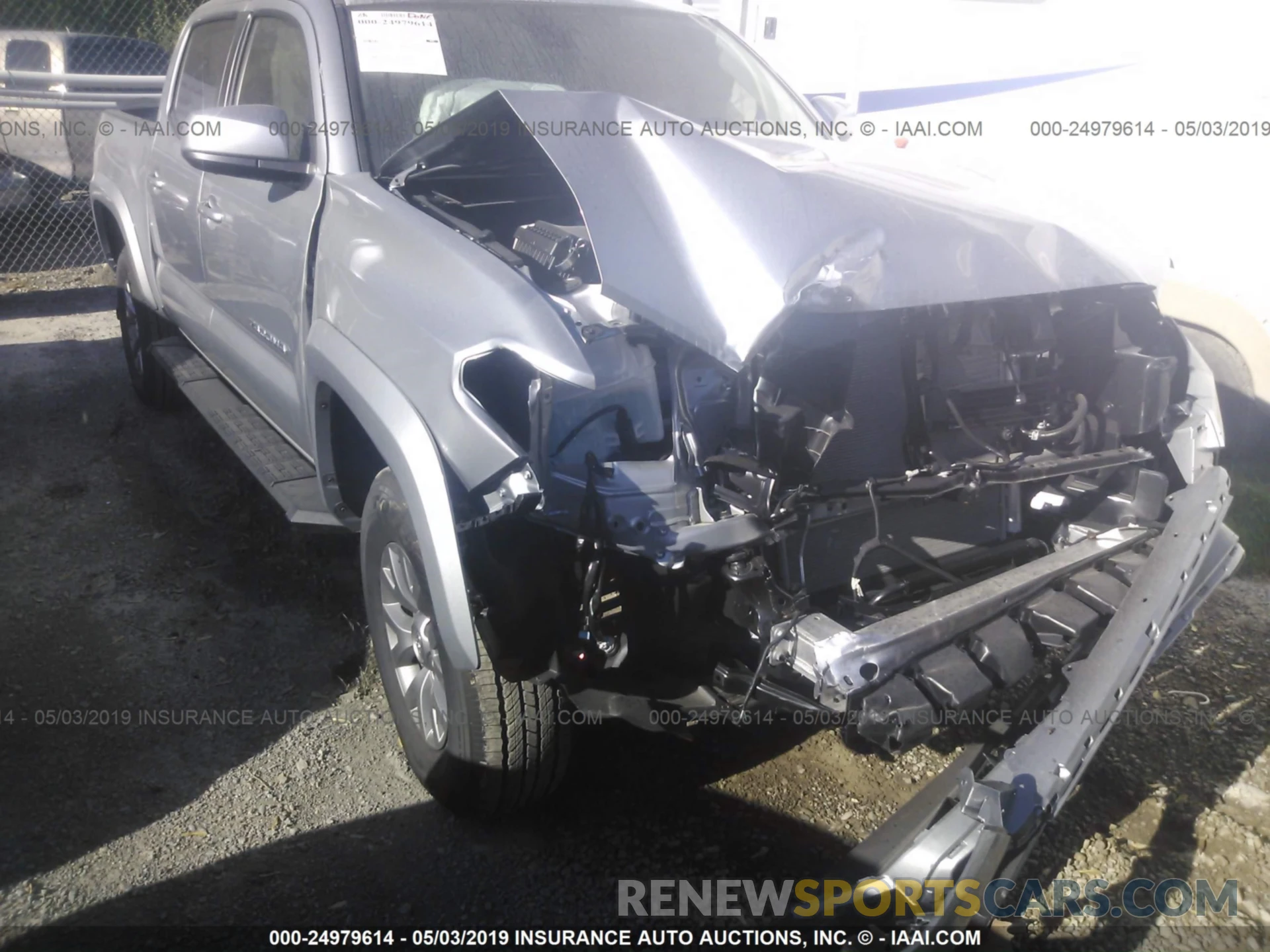 6 Photograph of a damaged car 5TFAZ5CN6KX079327 TOYOTA TACOMA 2019