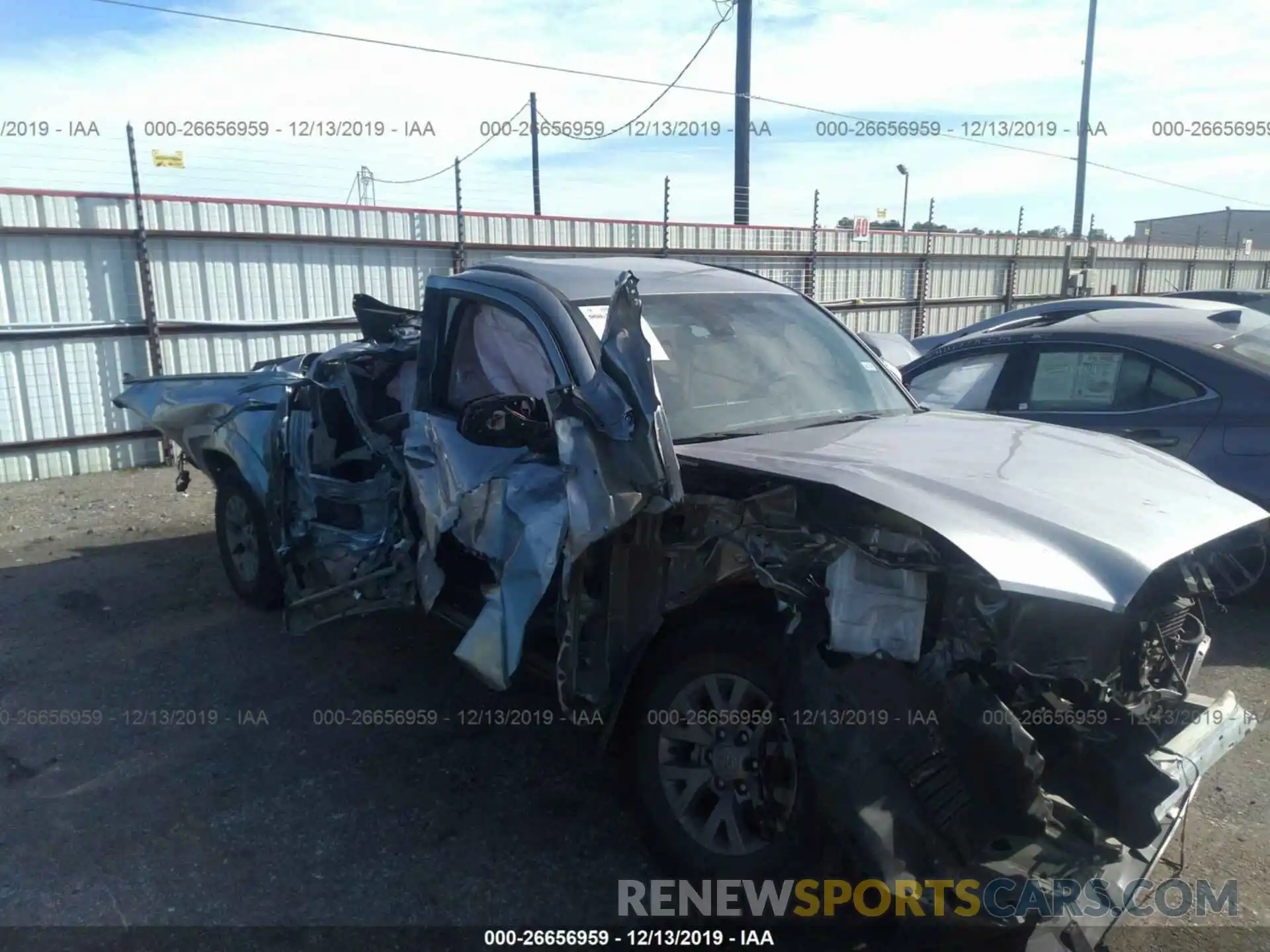 6 Photograph of a damaged car 5TFAZ5CN6KX082261 TOYOTA TACOMA 2019