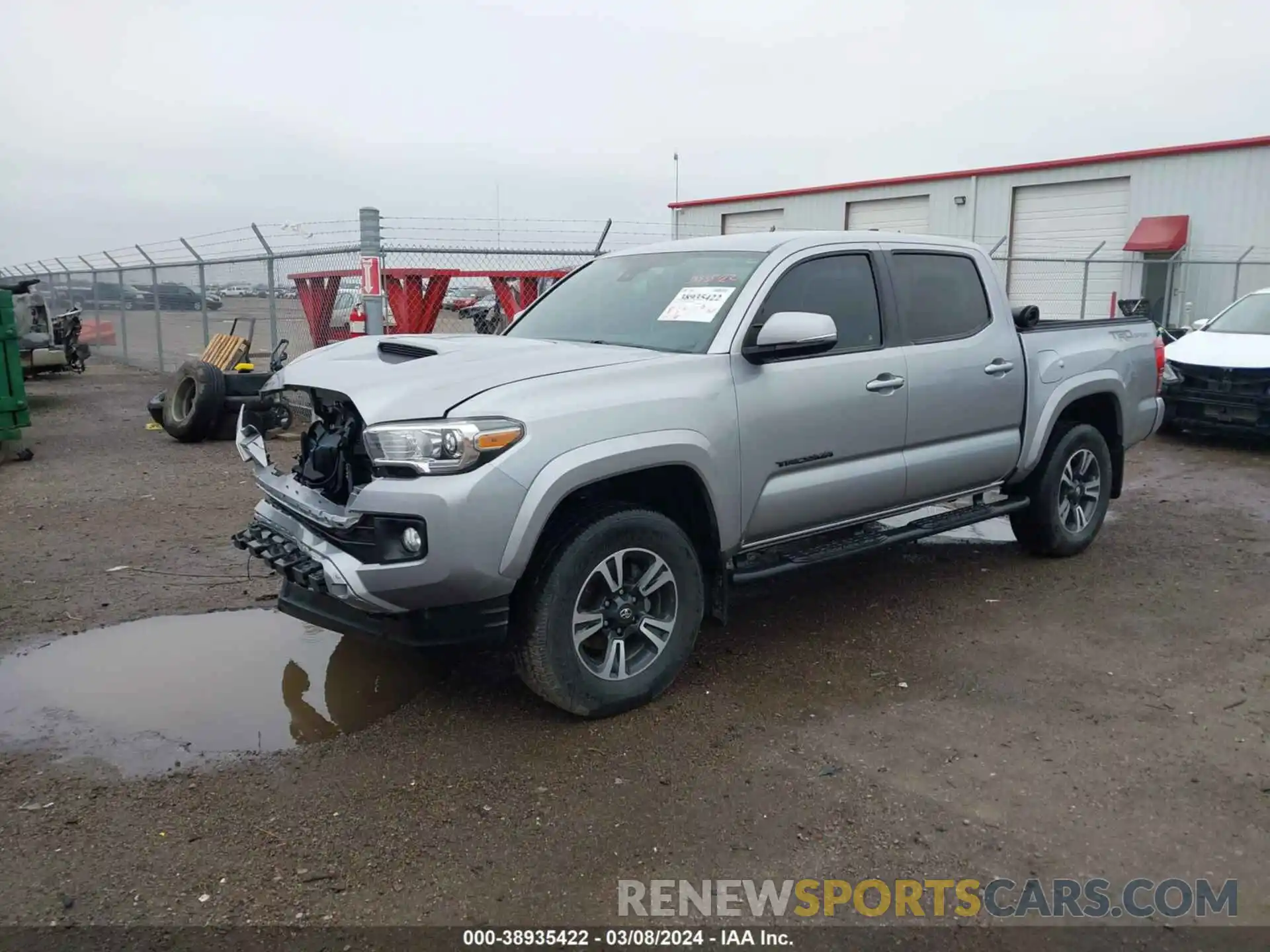 2 Photograph of a damaged car 5TFAZ5CN6KX082731 TOYOTA TACOMA 2019