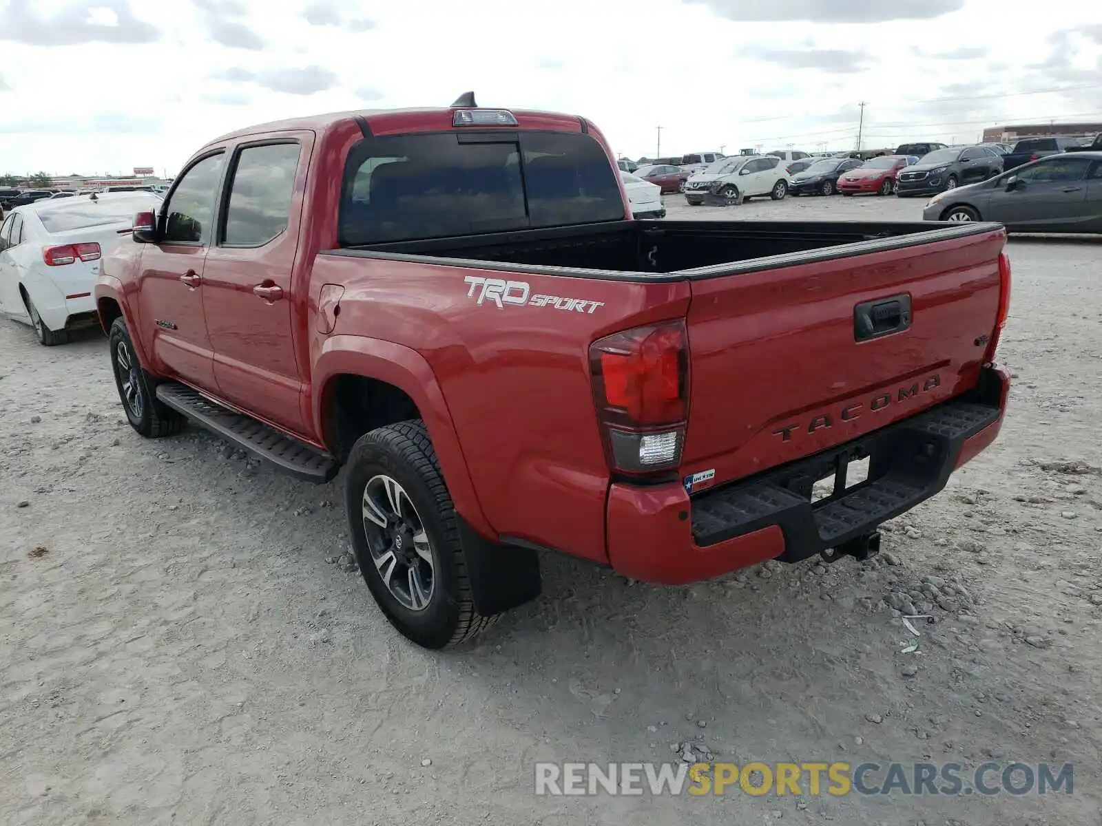 3 Photograph of a damaged car 5TFAZ5CN6KX084933 TOYOTA TACOMA 2019