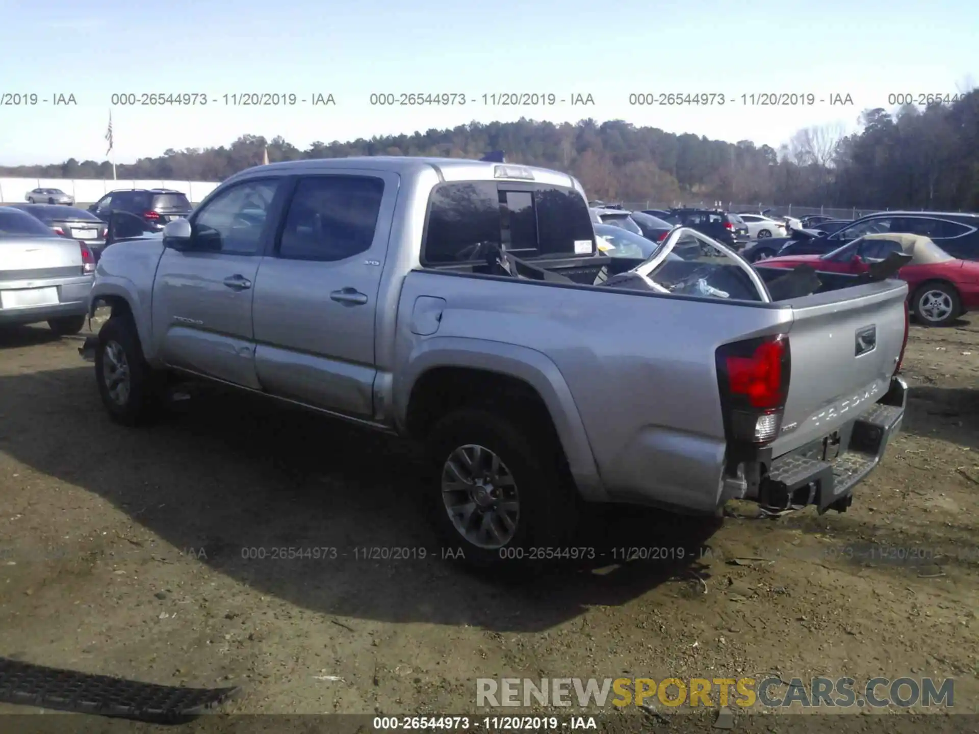 3 Photograph of a damaged car 5TFAZ5CN7KX074928 TOYOTA TACOMA 2019