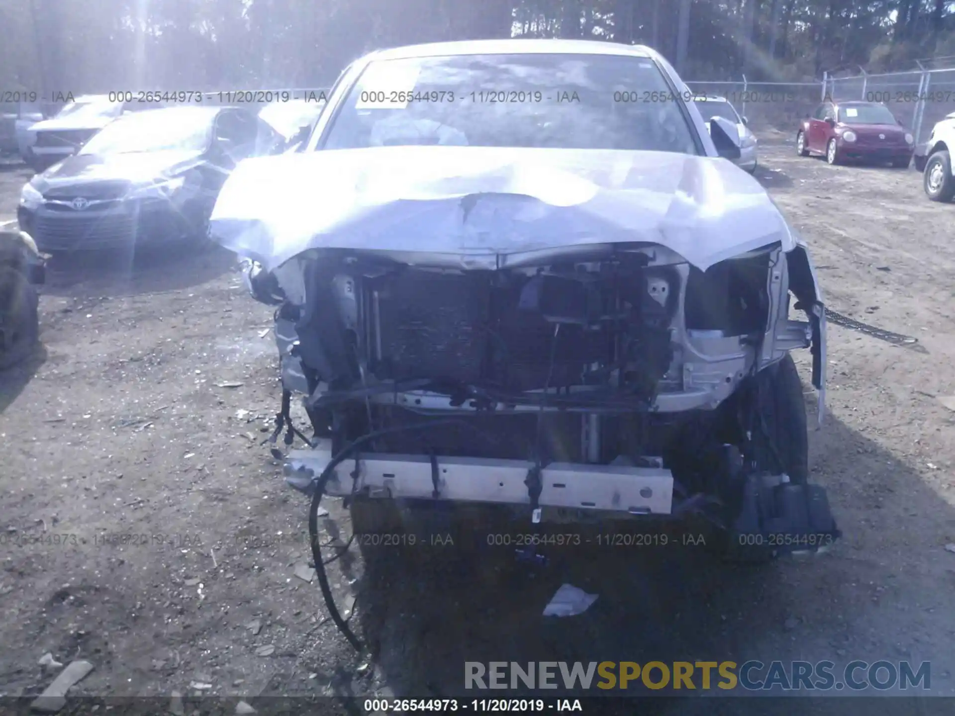 6 Photograph of a damaged car 5TFAZ5CN7KX074928 TOYOTA TACOMA 2019