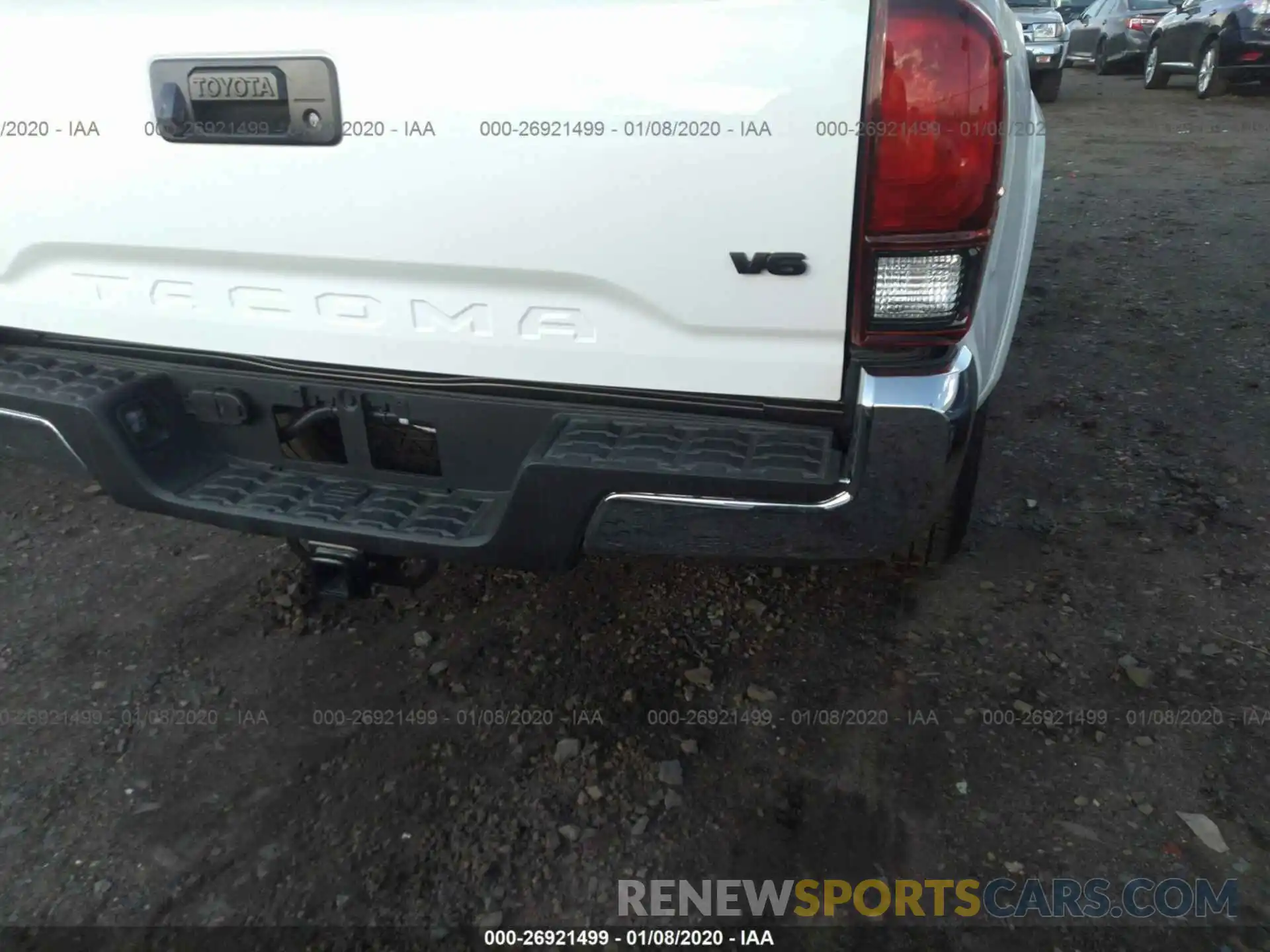 6 Photograph of a damaged car 5TFAZ5CN7KX076565 TOYOTA TACOMA 2019