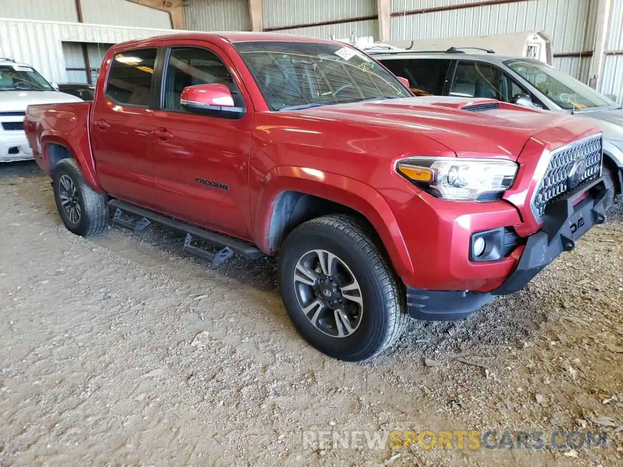 1 Photograph of a damaged car 5TFAZ5CN7KX086142 TOYOTA TACOMA 2019