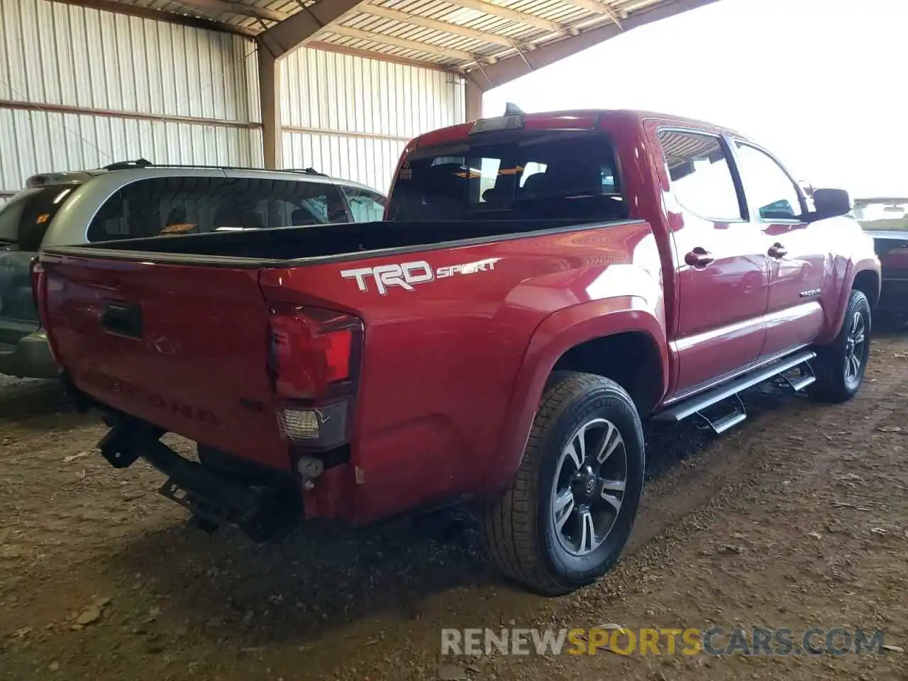 4 Photograph of a damaged car 5TFAZ5CN7KX086142 TOYOTA TACOMA 2019