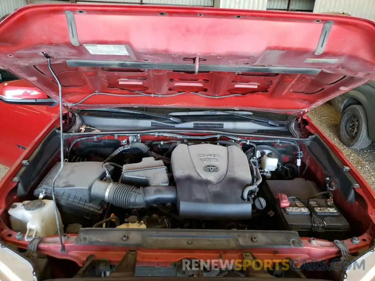 7 Photograph of a damaged car 5TFAZ5CN7KX086142 TOYOTA TACOMA 2019