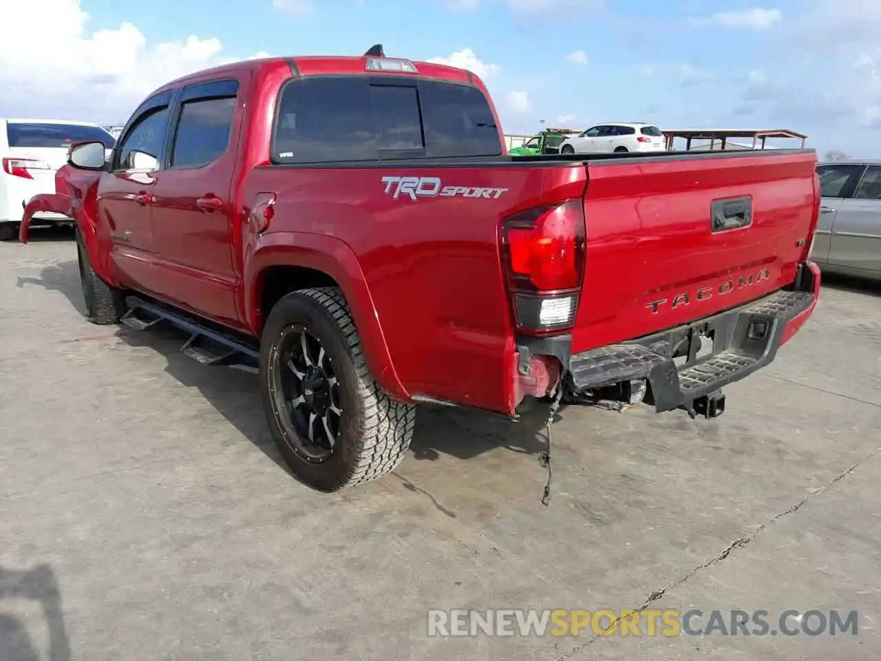 3 Photograph of a damaged car 5TFAZ5CN8KX078499 TOYOTA TACOMA 2019