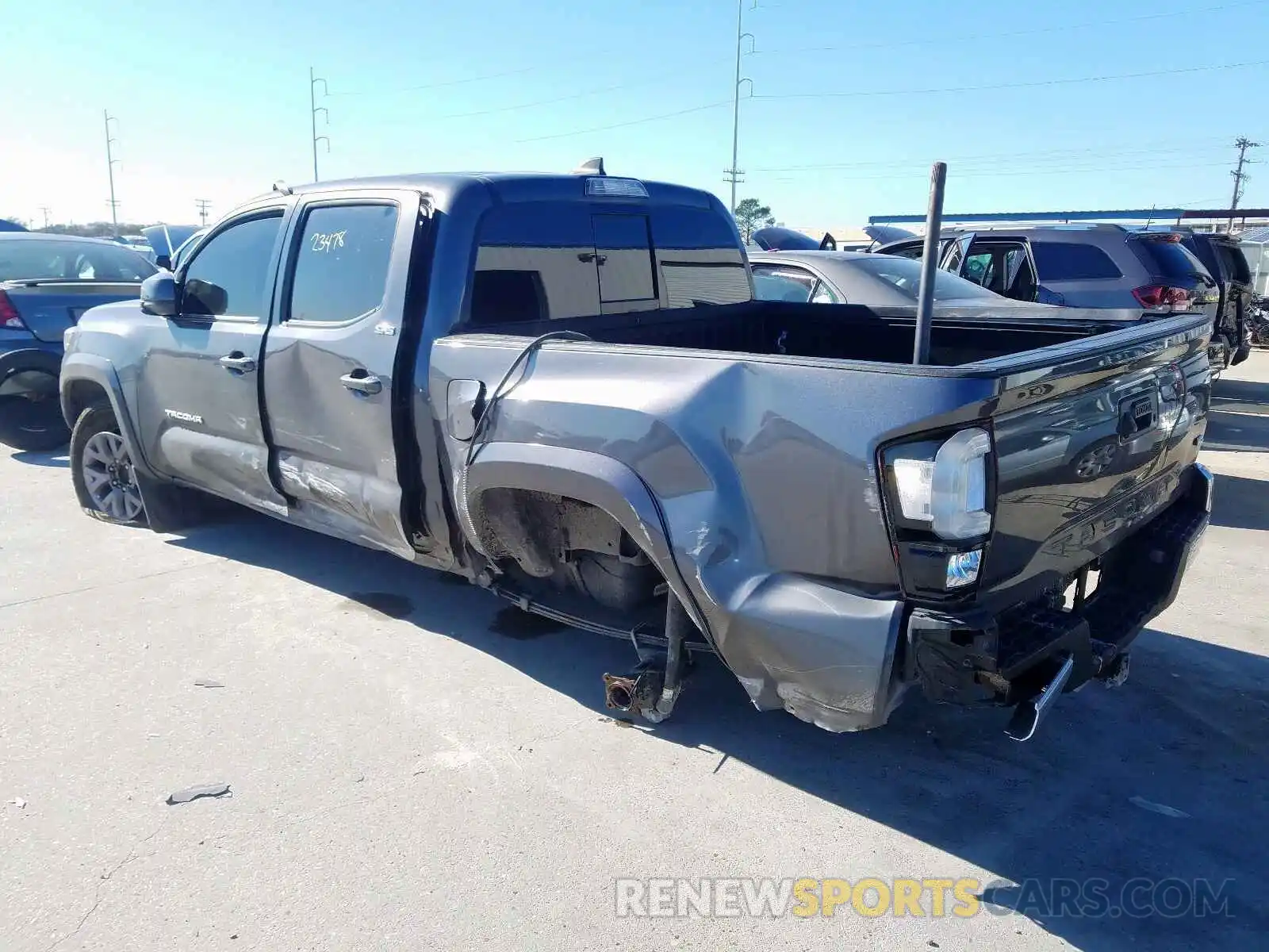 3 Photograph of a damaged car 5TFAZ5CN8KX079488 TOYOTA TACOMA 2019