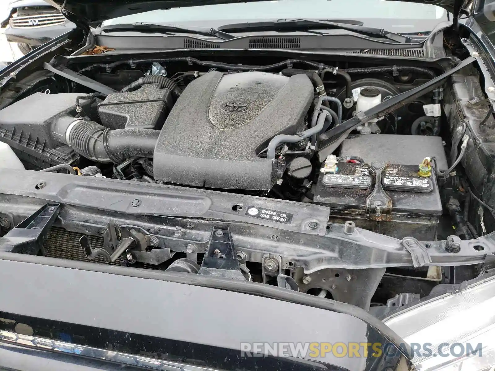 7 Photograph of a damaged car 5TFAZ5CN8KX079636 TOYOTA TACOMA 2019