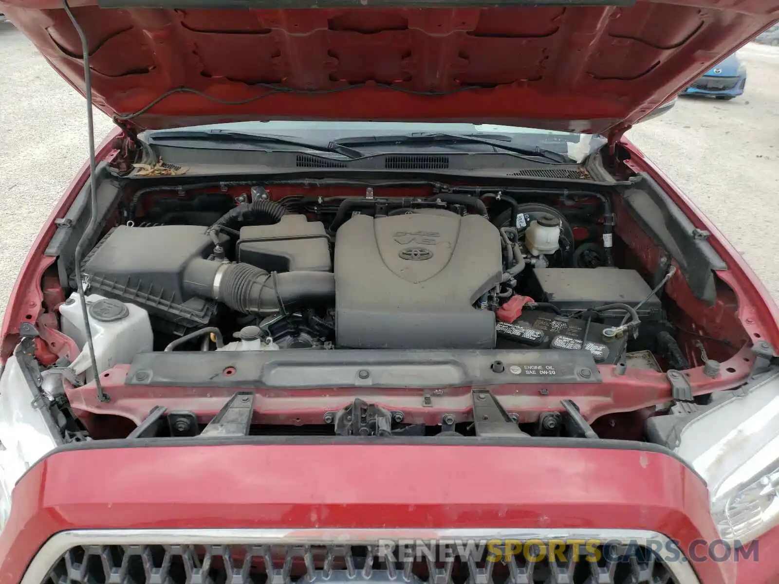 7 Photograph of a damaged car 5TFAZ5CN8KX080172 TOYOTA TACOMA 2019