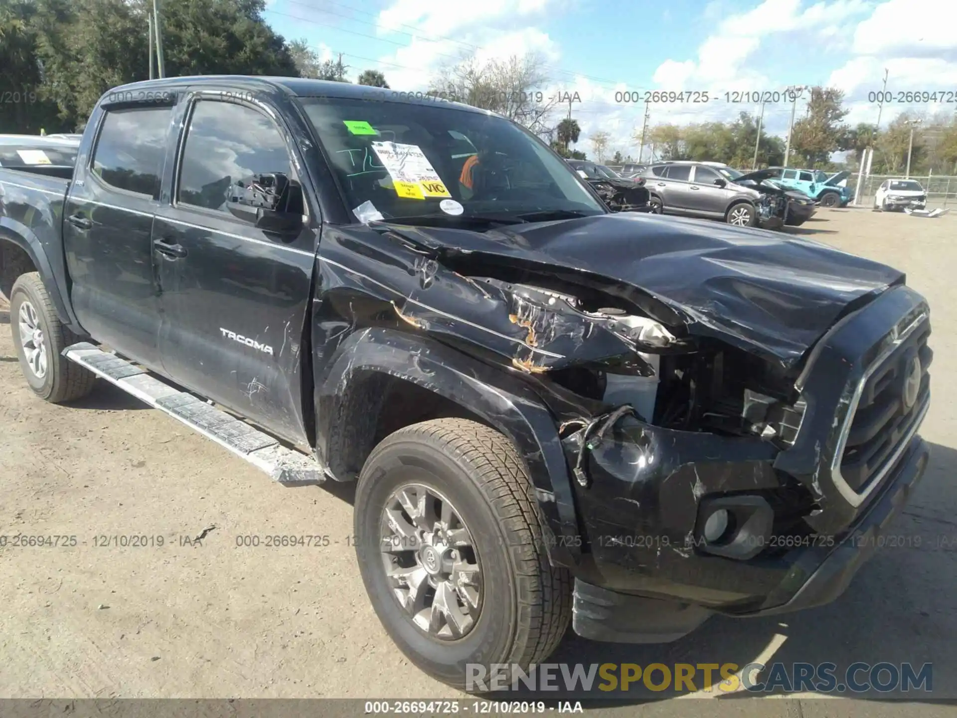 6 Photograph of a damaged car 5TFAZ5CN8KX080317 TOYOTA TACOMA 2019