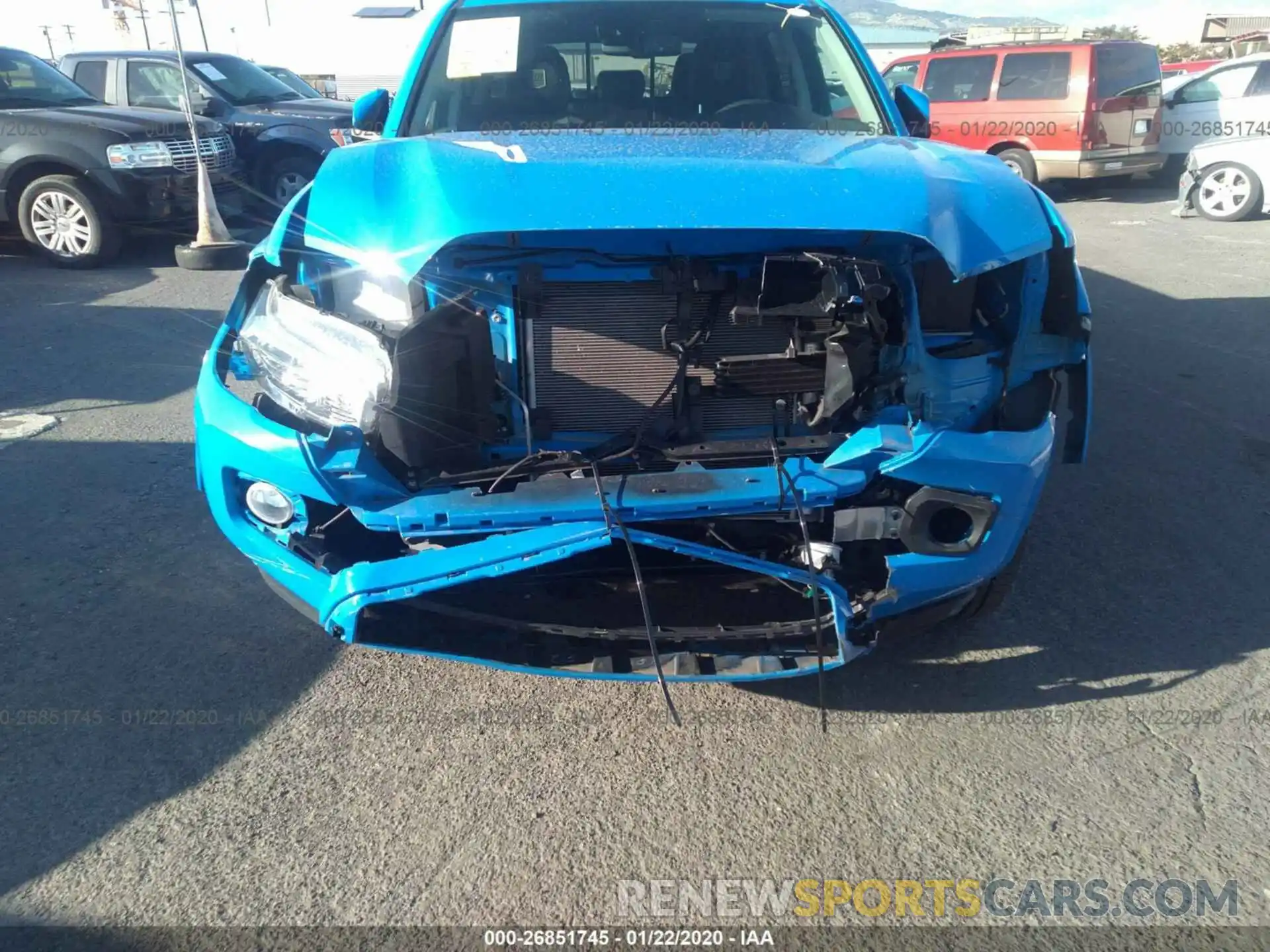 6 Photograph of a damaged car 5TFAZ5CN8KX080768 TOYOTA TACOMA 2019