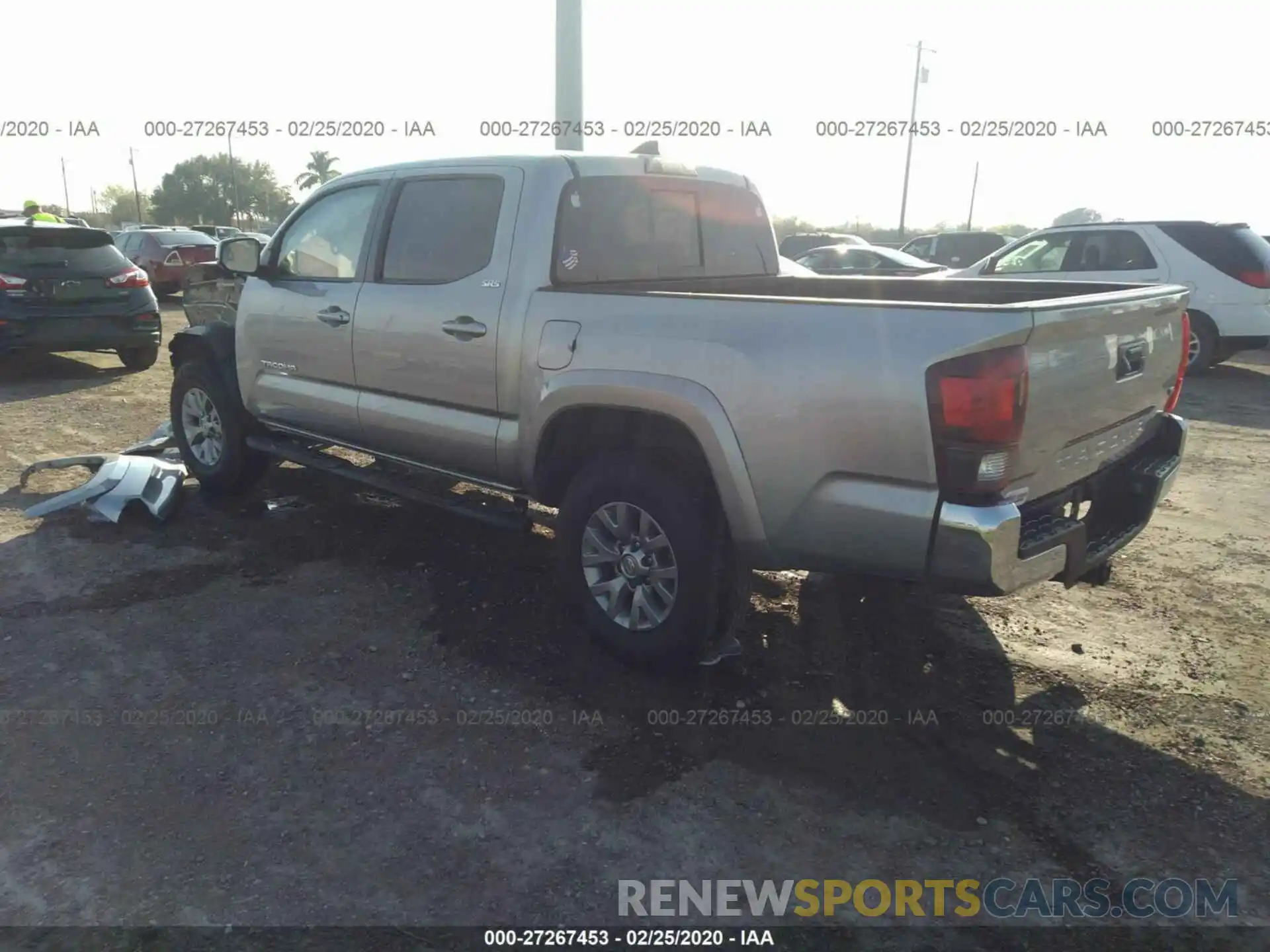 3 Photograph of a damaged car 5TFAZ5CN8KX084870 TOYOTA TACOMA 2019