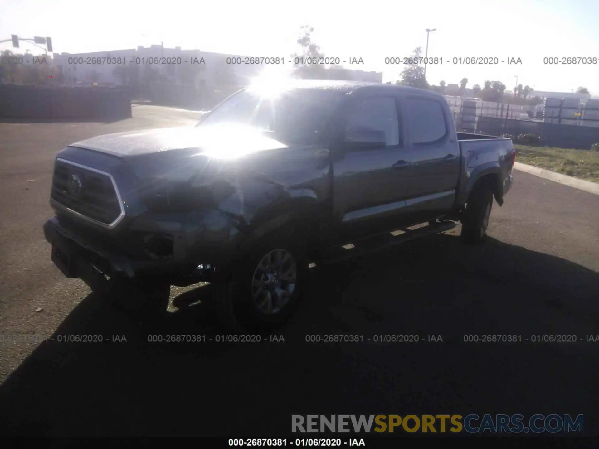 2 Фотография поврежденного автомобиля 5TFAZ5CN8KX086215 TOYOTA TACOMA 2019