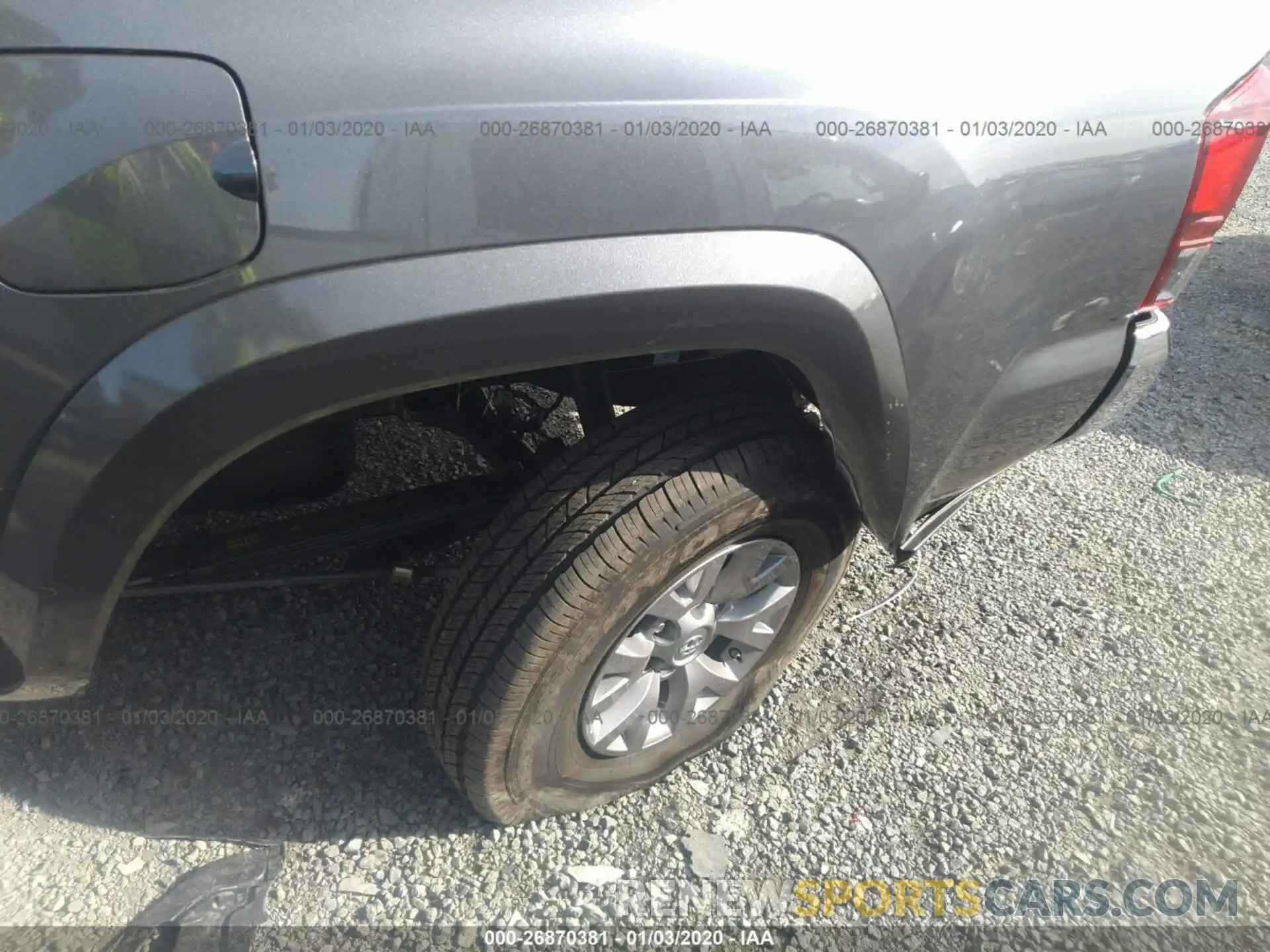 6 Фотография поврежденного автомобиля 5TFAZ5CN8KX086215 TOYOTA TACOMA 2019