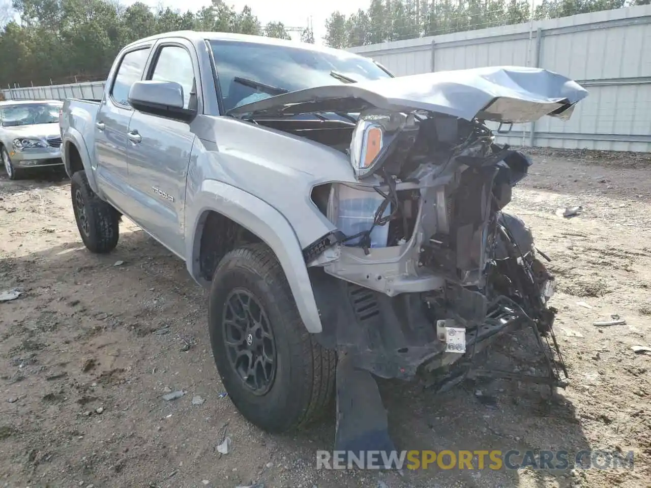 1 Photograph of a damaged car 5TFAZ5CN9KX076177 TOYOTA TACOMA 2019