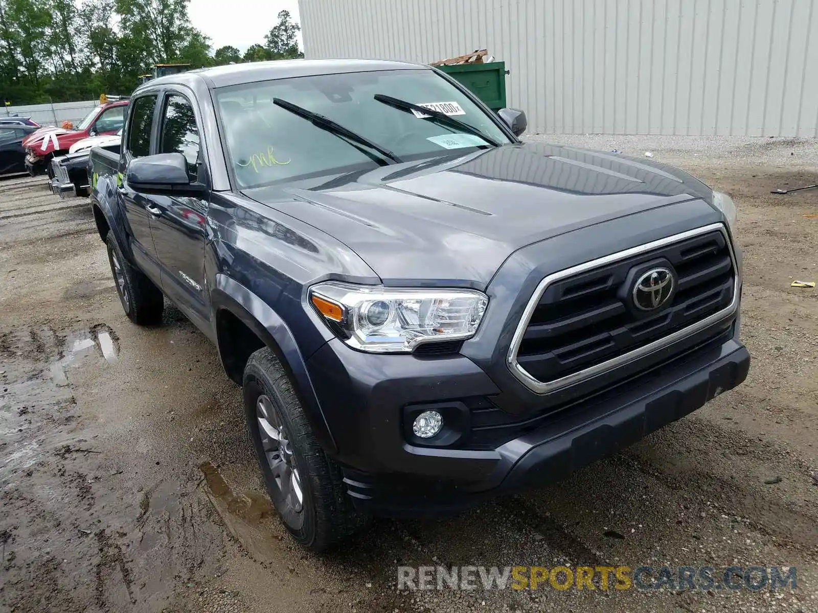 1 Photograph of a damaged car 5TFAZ5CN9KX078351 TOYOTA TACOMA 2019