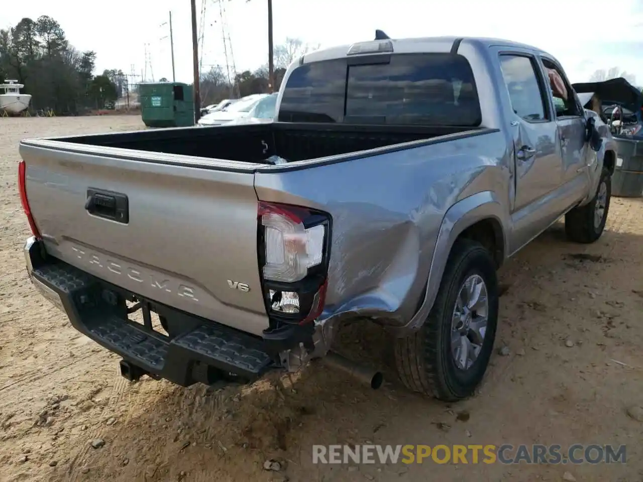 4 Photograph of a damaged car 5TFAZ5CN9KX078379 TOYOTA TACOMA 2019