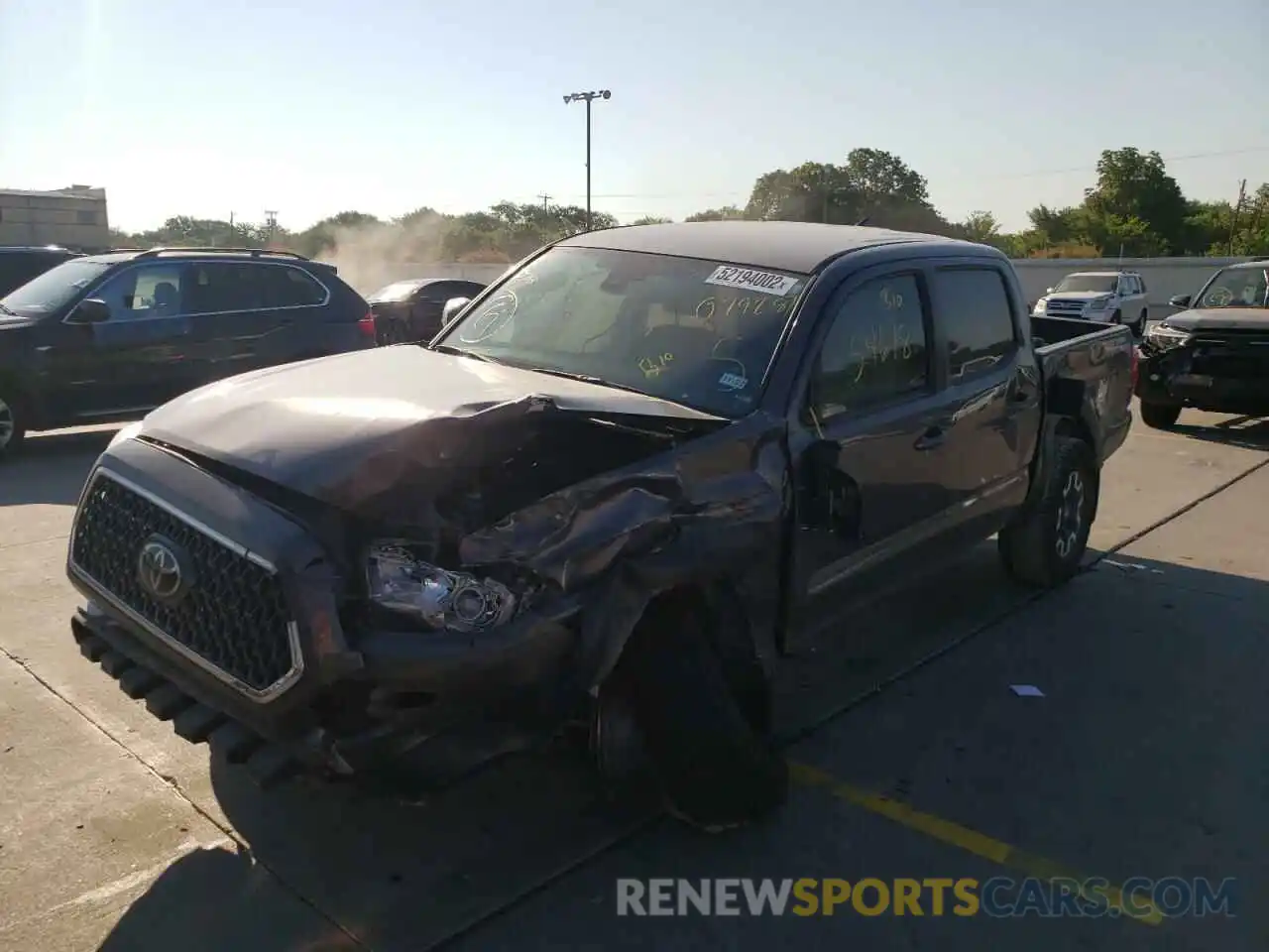 9 Photograph of a damaged car 5TFAZ5CN9KX079287 TOYOTA TACOMA 2019