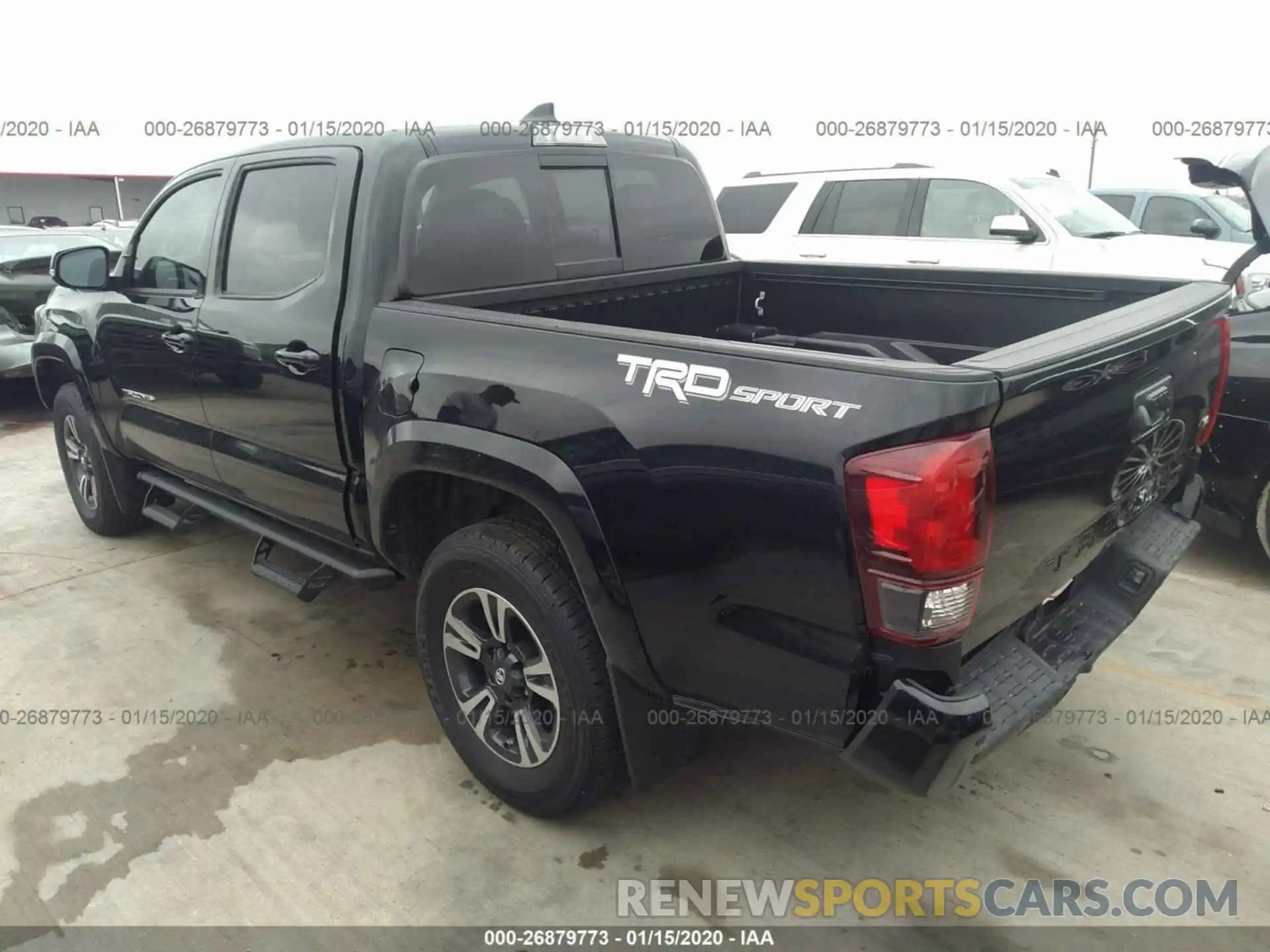 3 Photograph of a damaged car 5TFAZ5CN9KX086966 TOYOTA TACOMA 2019