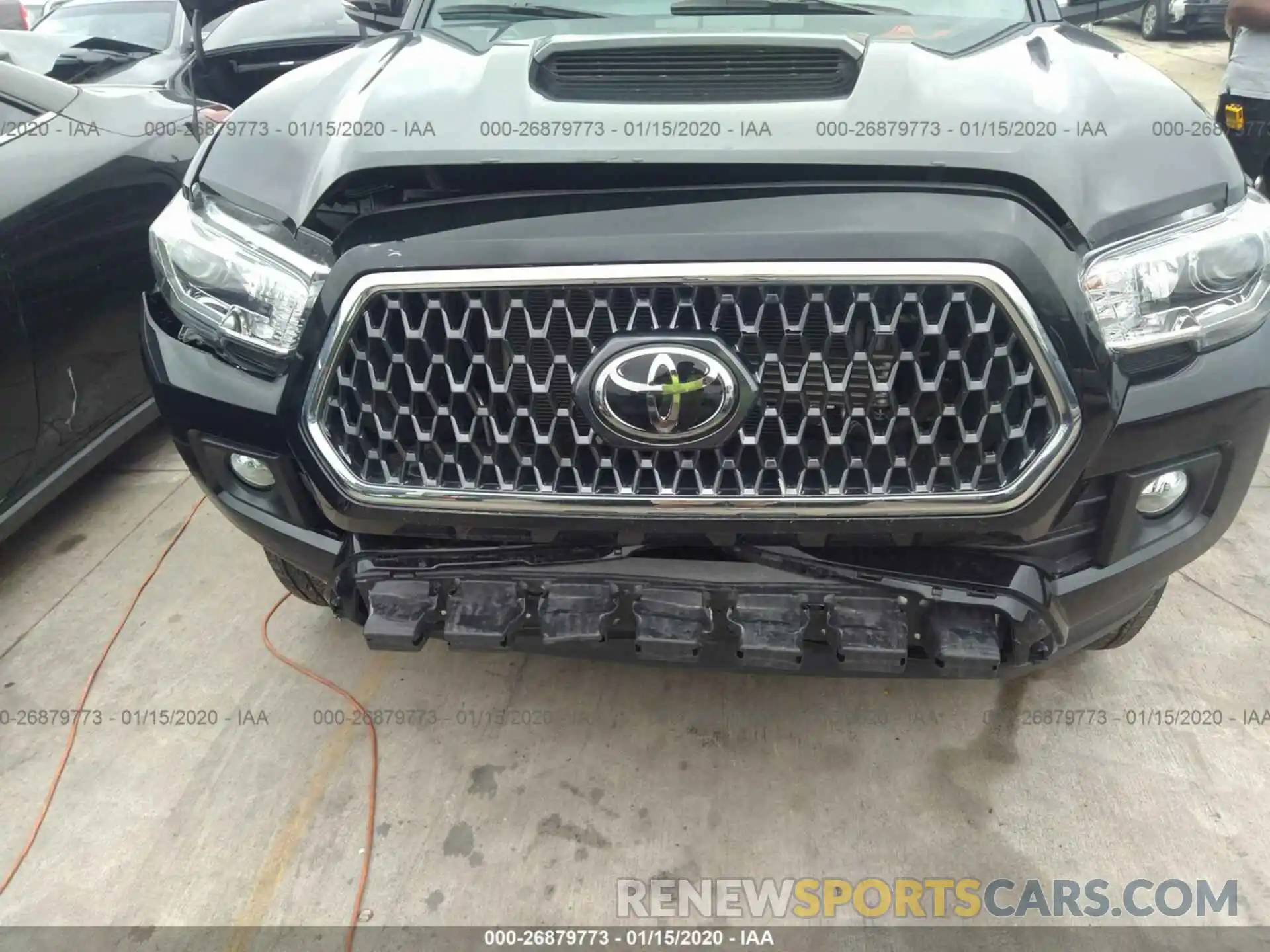 6 Photograph of a damaged car 5TFAZ5CN9KX086966 TOYOTA TACOMA 2019