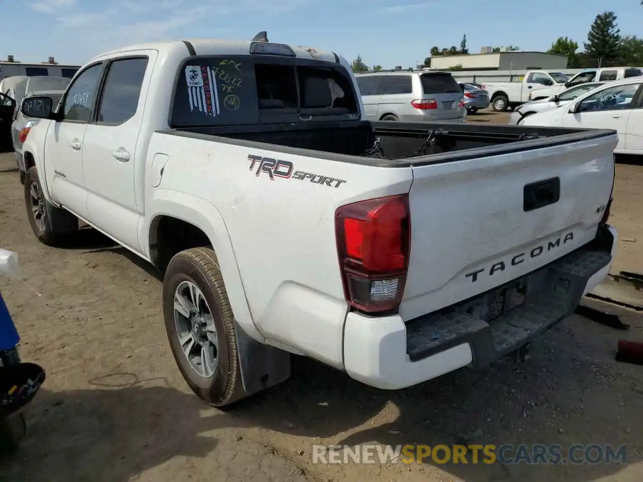 3 Фотография поврежденного автомобиля 5TFAZ5CNXKX074888 TOYOTA TACOMA 2019