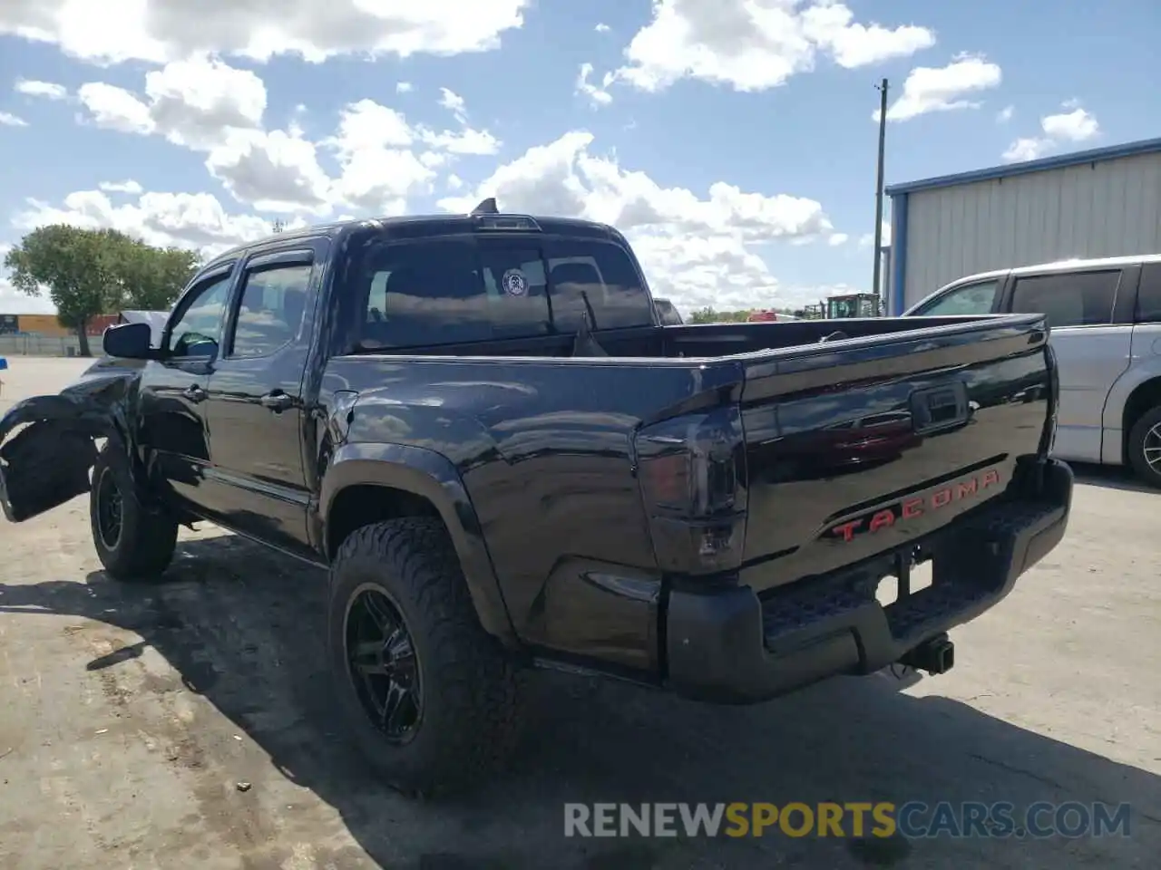 3 Photograph of a damaged car 5TFAZ5CNXKX075216 TOYOTA TACOMA 2019