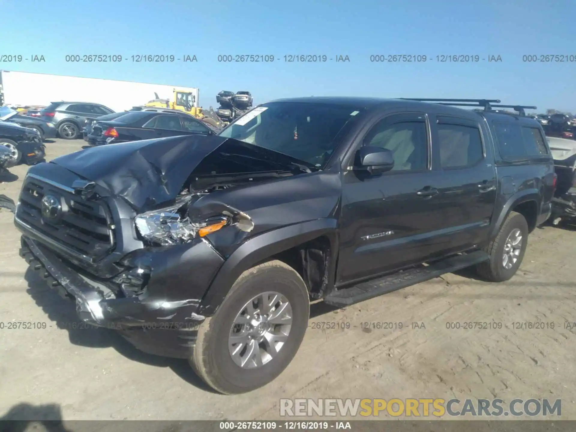 2 Фотография поврежденного автомобиля 5TFAZ5CNXKX079699 TOYOTA TACOMA 2019