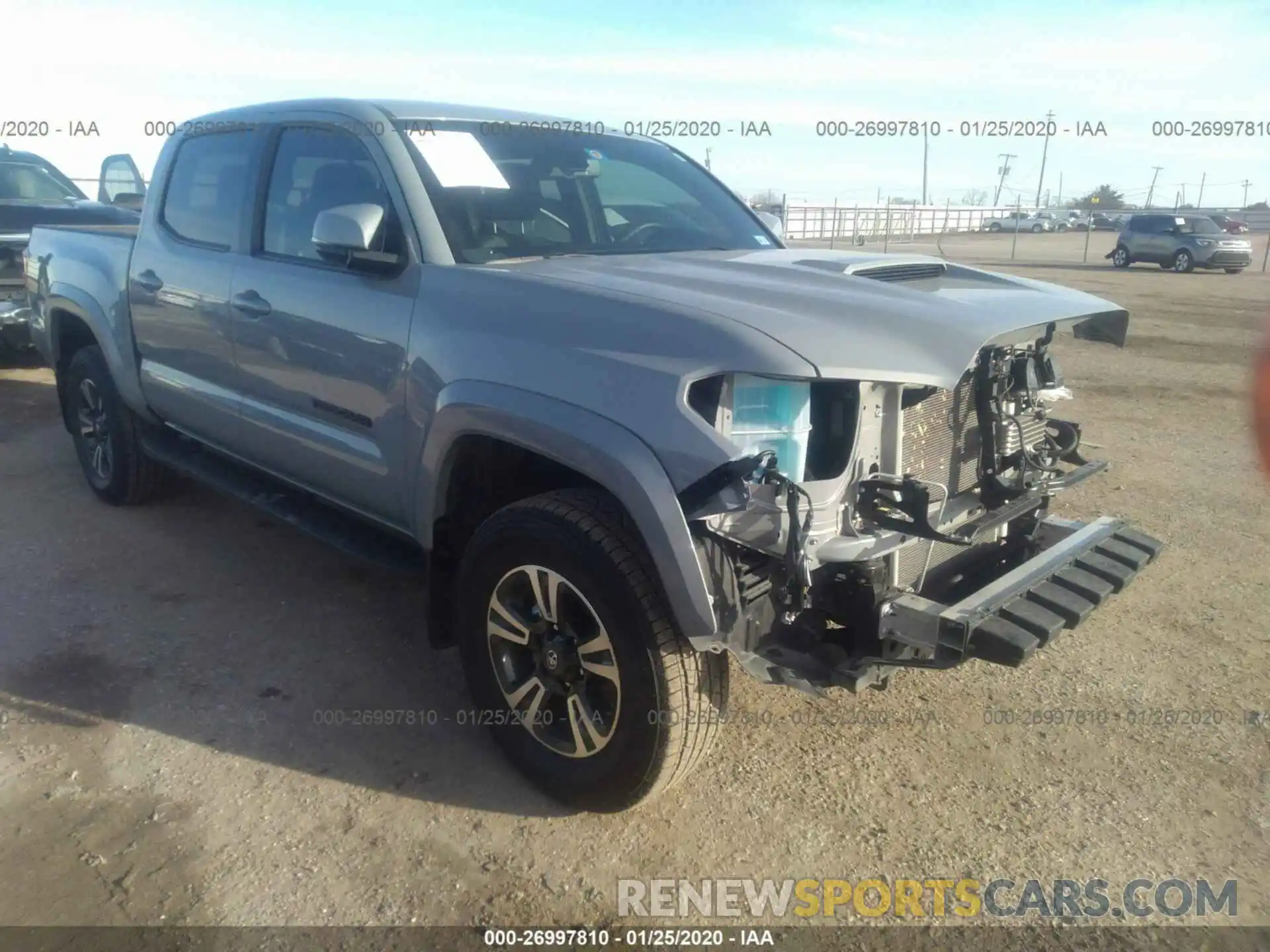 1 Photograph of a damaged car 5TFAZ5CNXKX085549 TOYOTA TACOMA 2019