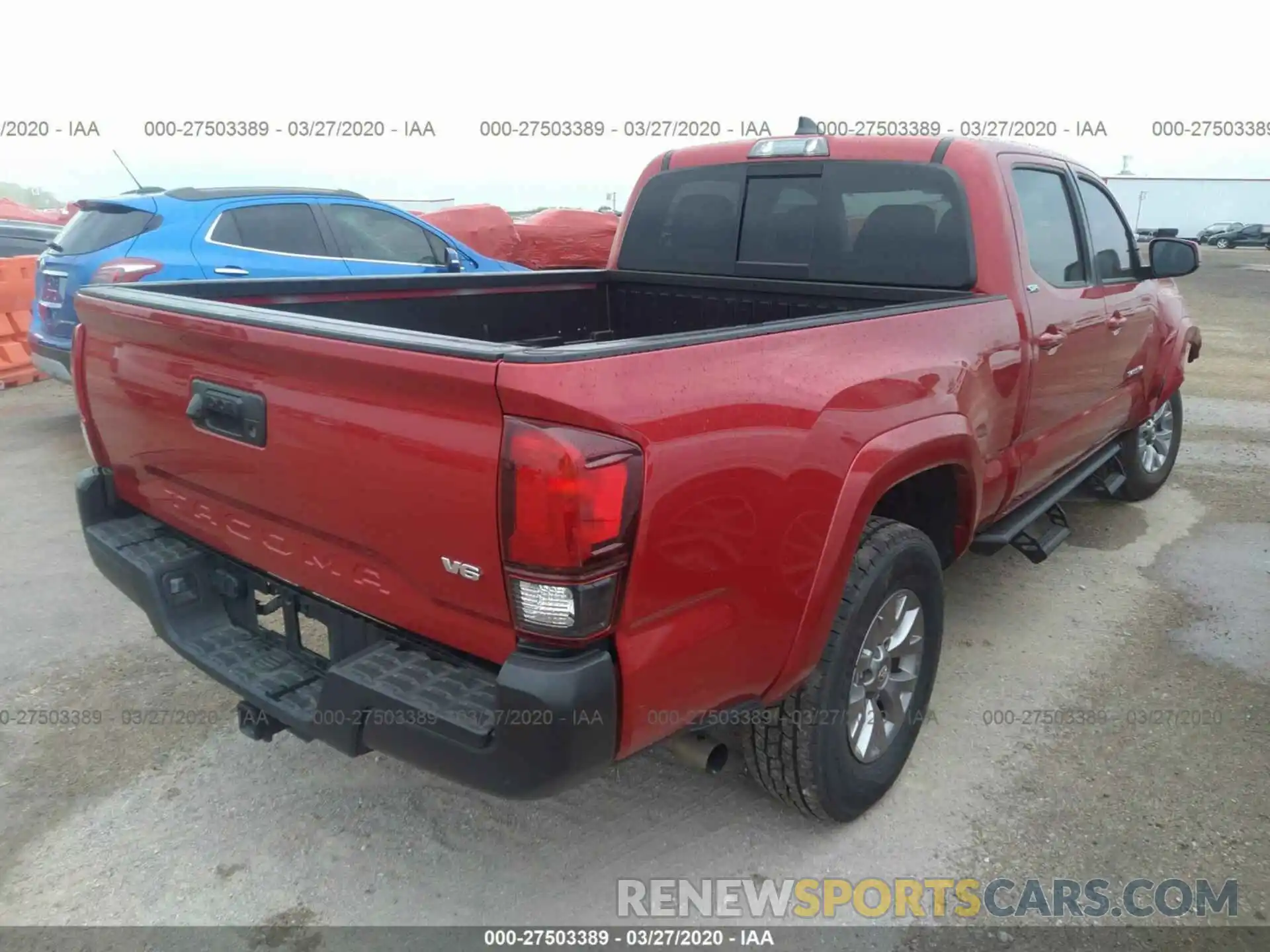 4 Photograph of a damaged car 5TFBZ5DN1KX004604 TOYOTA TACOMA 2019