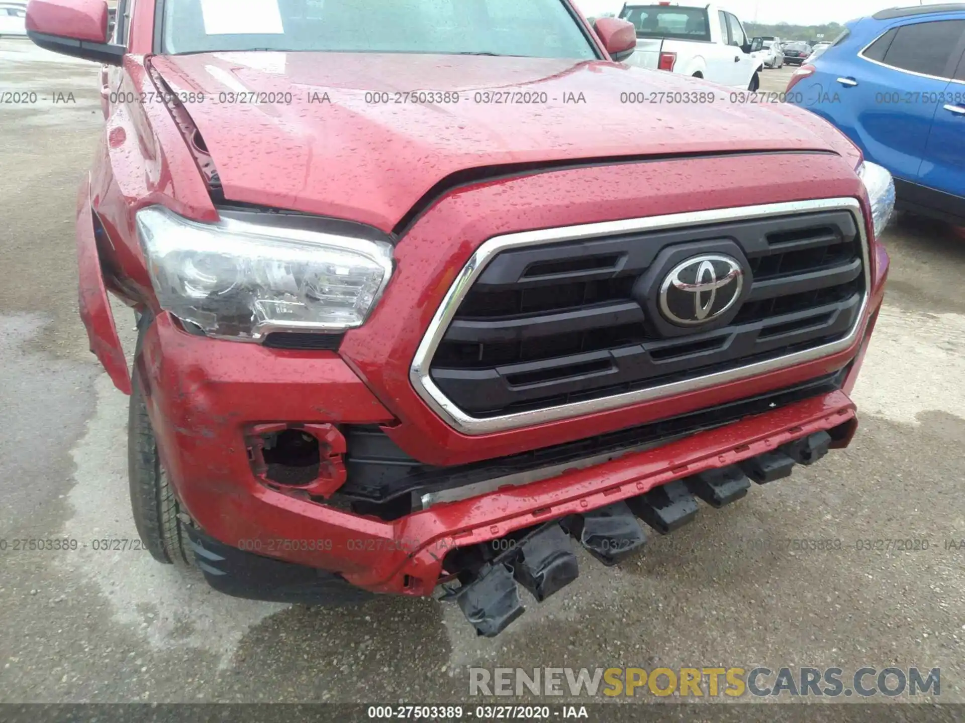 6 Photograph of a damaged car 5TFBZ5DN1KX004604 TOYOTA TACOMA 2019