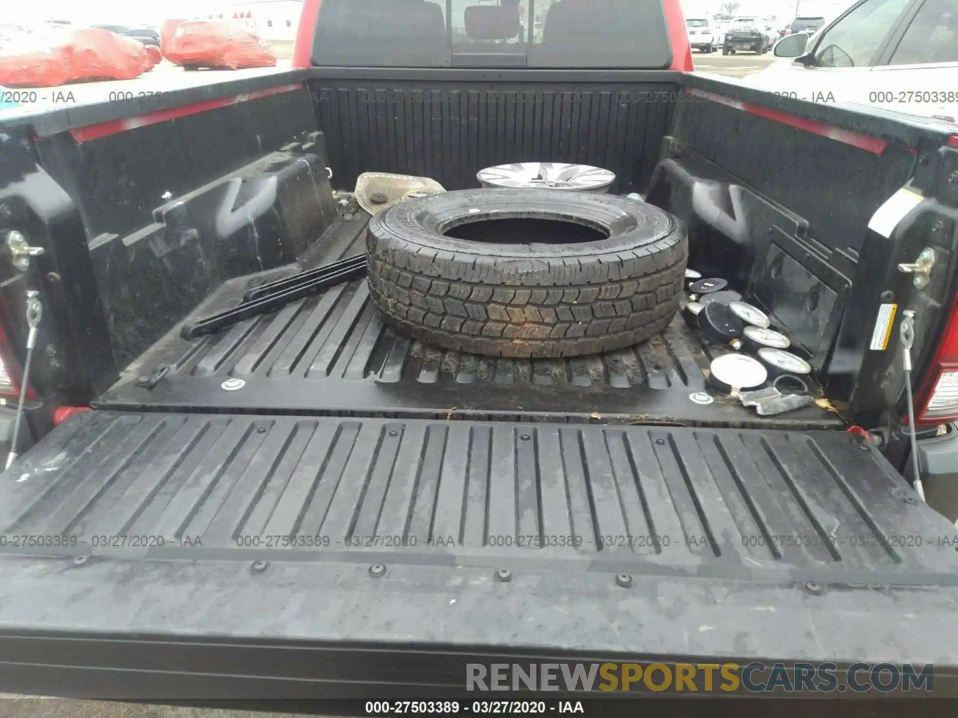 8 Photograph of a damaged car 5TFBZ5DN1KX004604 TOYOTA TACOMA 2019