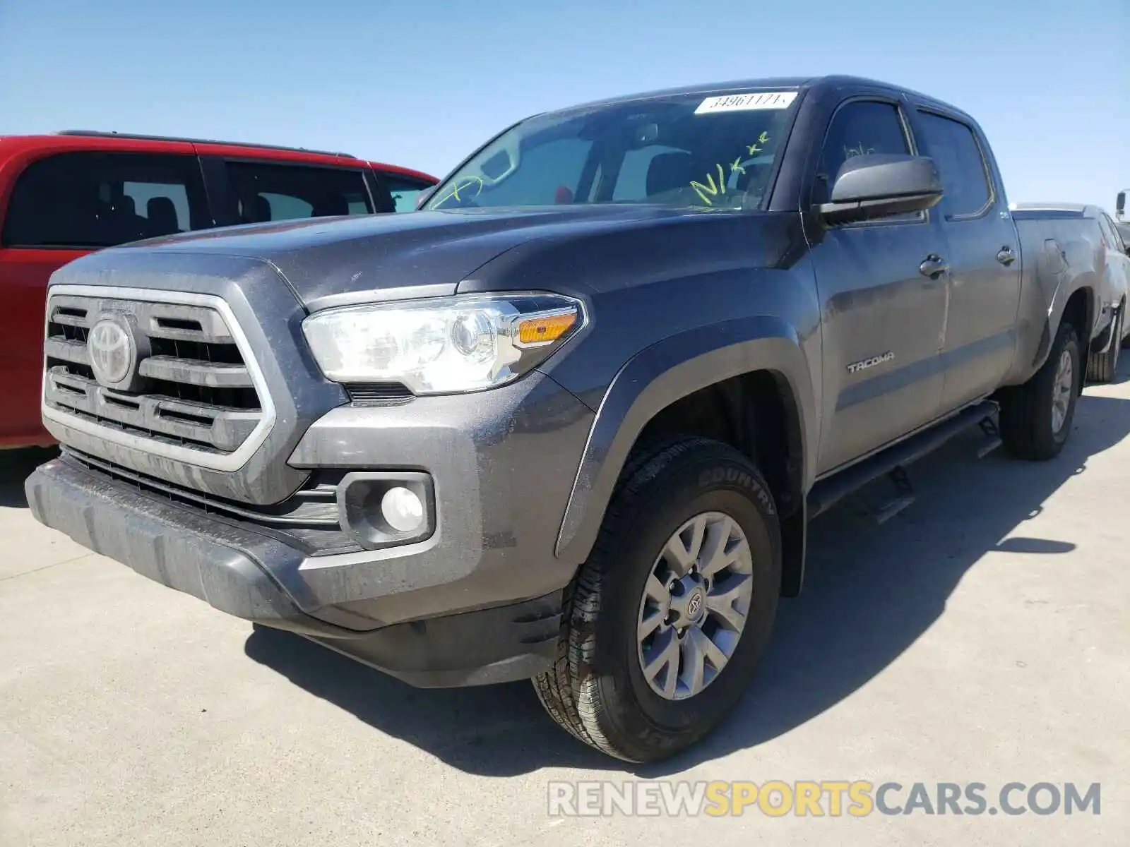 2 Photograph of a damaged car 5TFBZ5DN2KX004854 TOYOTA TACOMA 2019