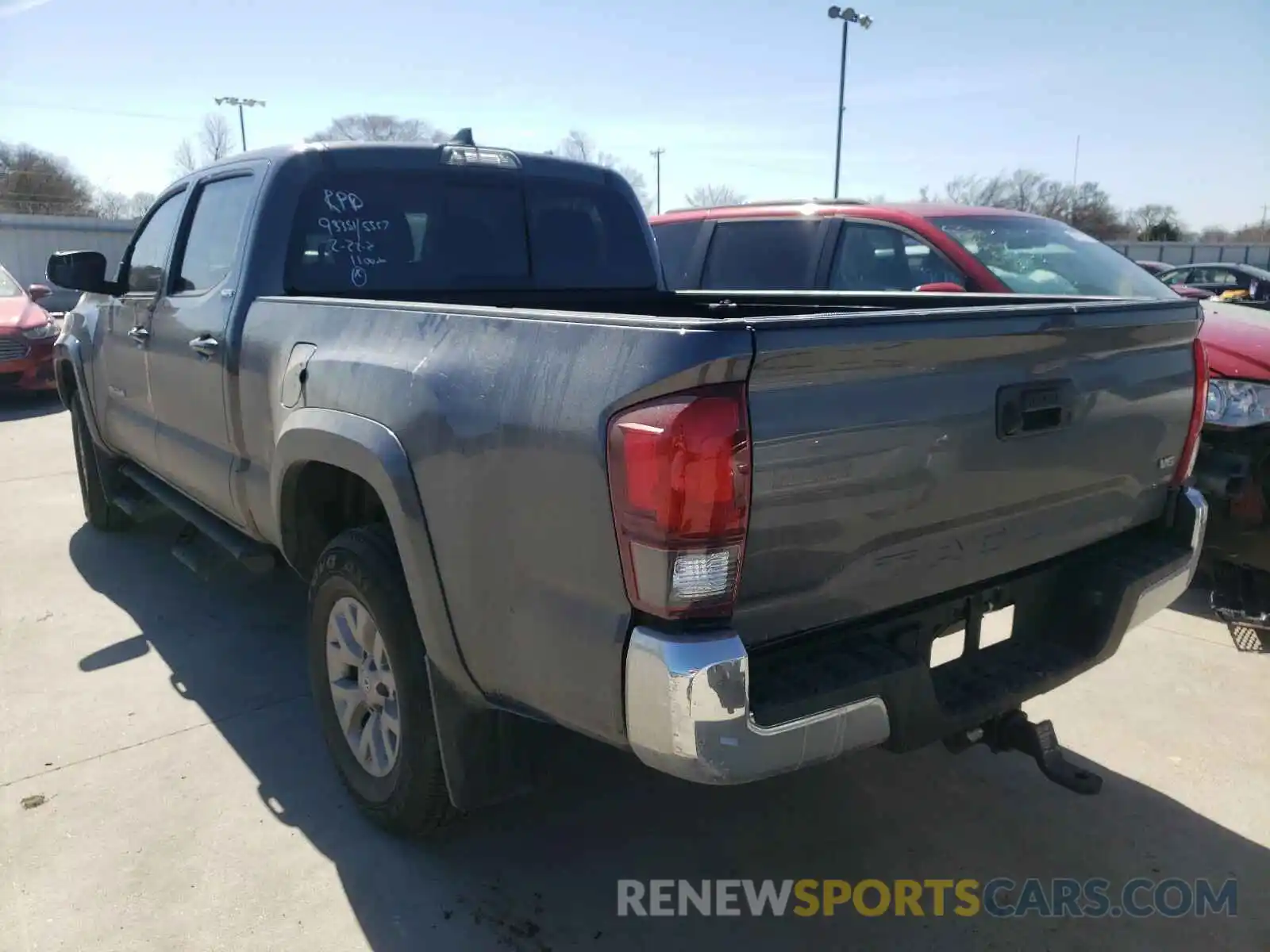 3 Photograph of a damaged car 5TFBZ5DN2KX004854 TOYOTA TACOMA 2019