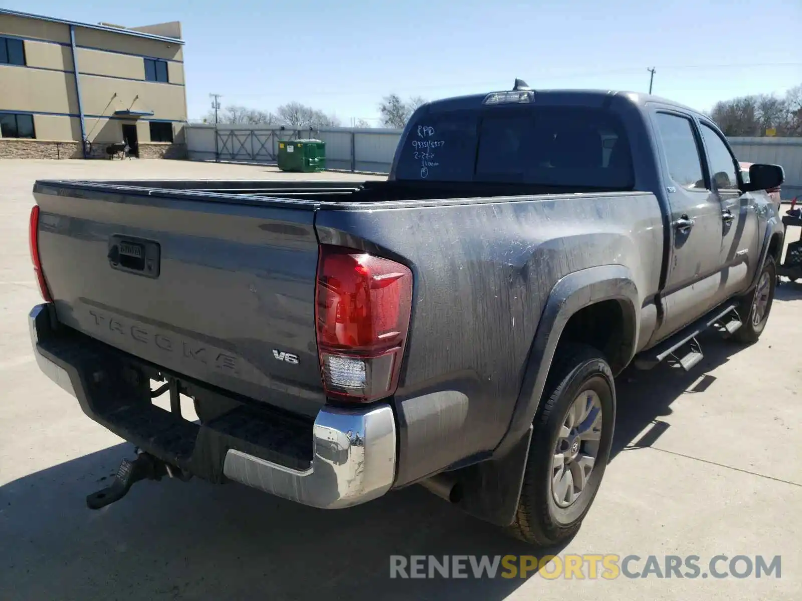 4 Photograph of a damaged car 5TFBZ5DN2KX004854 TOYOTA TACOMA 2019