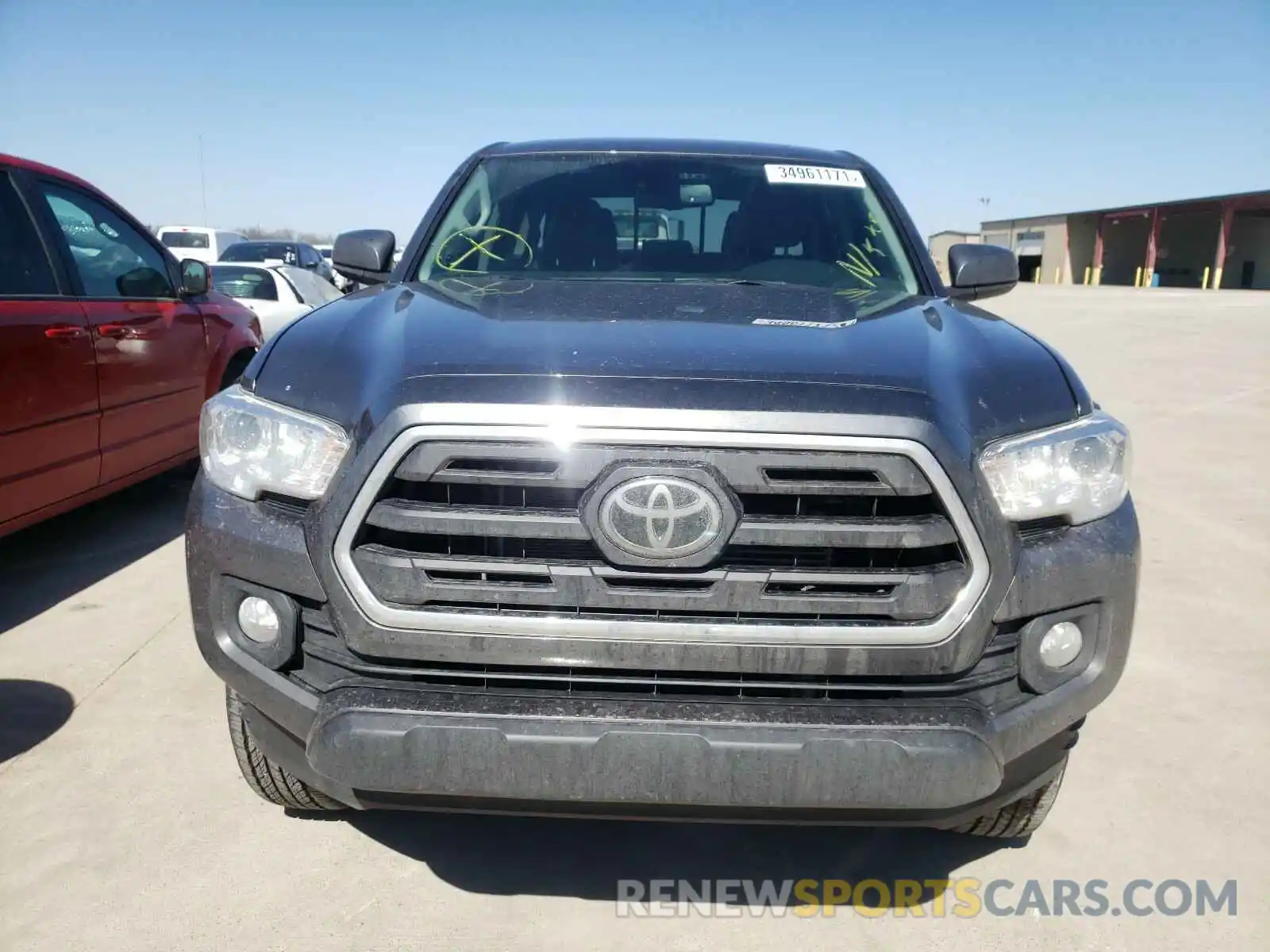 9 Photograph of a damaged car 5TFBZ5DN2KX004854 TOYOTA TACOMA 2019