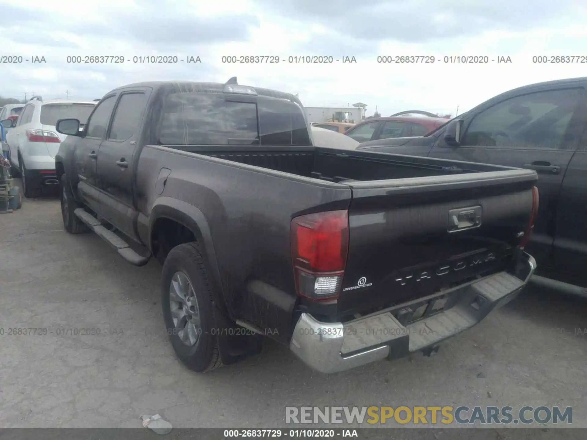 3 Photograph of a damaged car 5TFBZ5DN6KX004839 TOYOTA TACOMA 2019