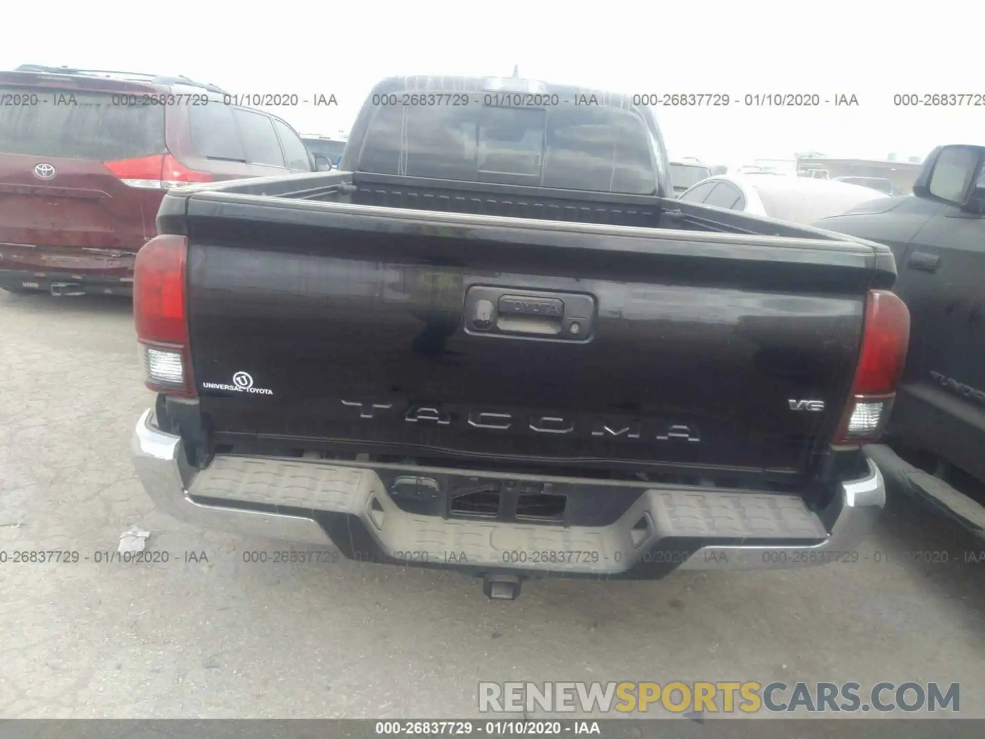 6 Photograph of a damaged car 5TFBZ5DN6KX004839 TOYOTA TACOMA 2019