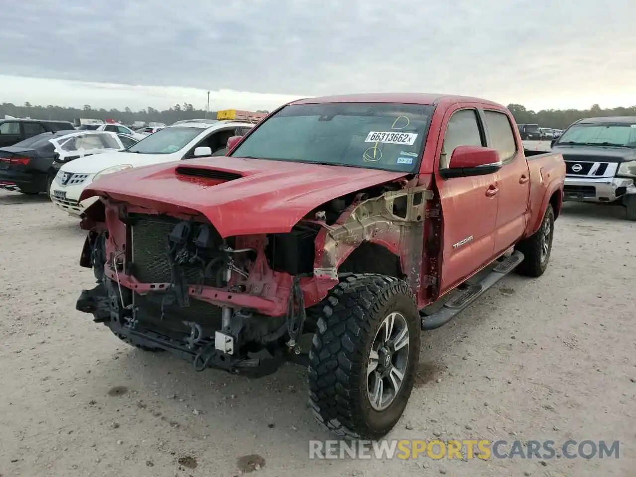 2 Фотография поврежденного автомобиля 5TFBZ5DN7KX004512 TOYOTA TACOMA 2019